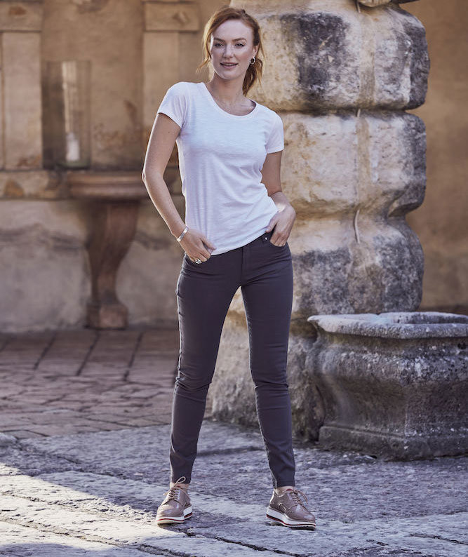 Clique stretch damebukser, Pistol Gr&aring;, large image number 4