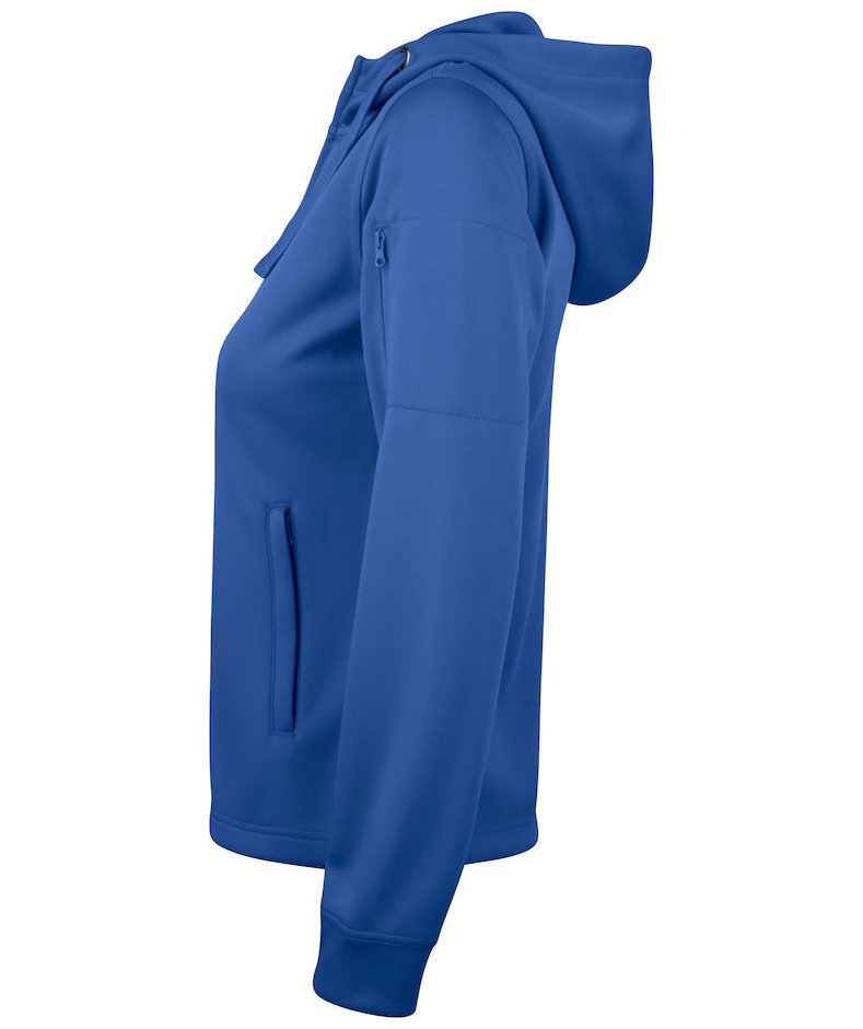 Clique Basic Active women's hoodie, Royal Blue, large image number 3