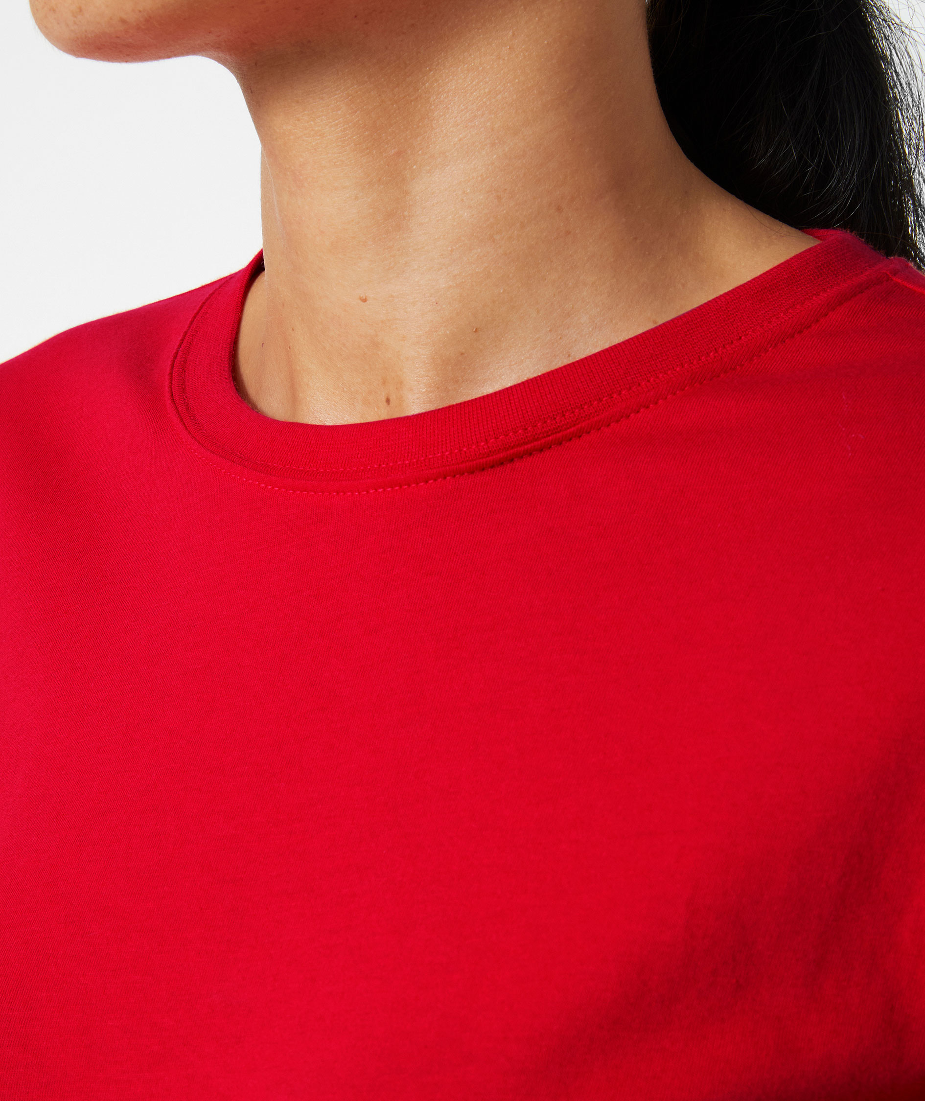 Helly Hansen Classic lang&aelig;rmet dame T-shirt, Alert red, large image number 4