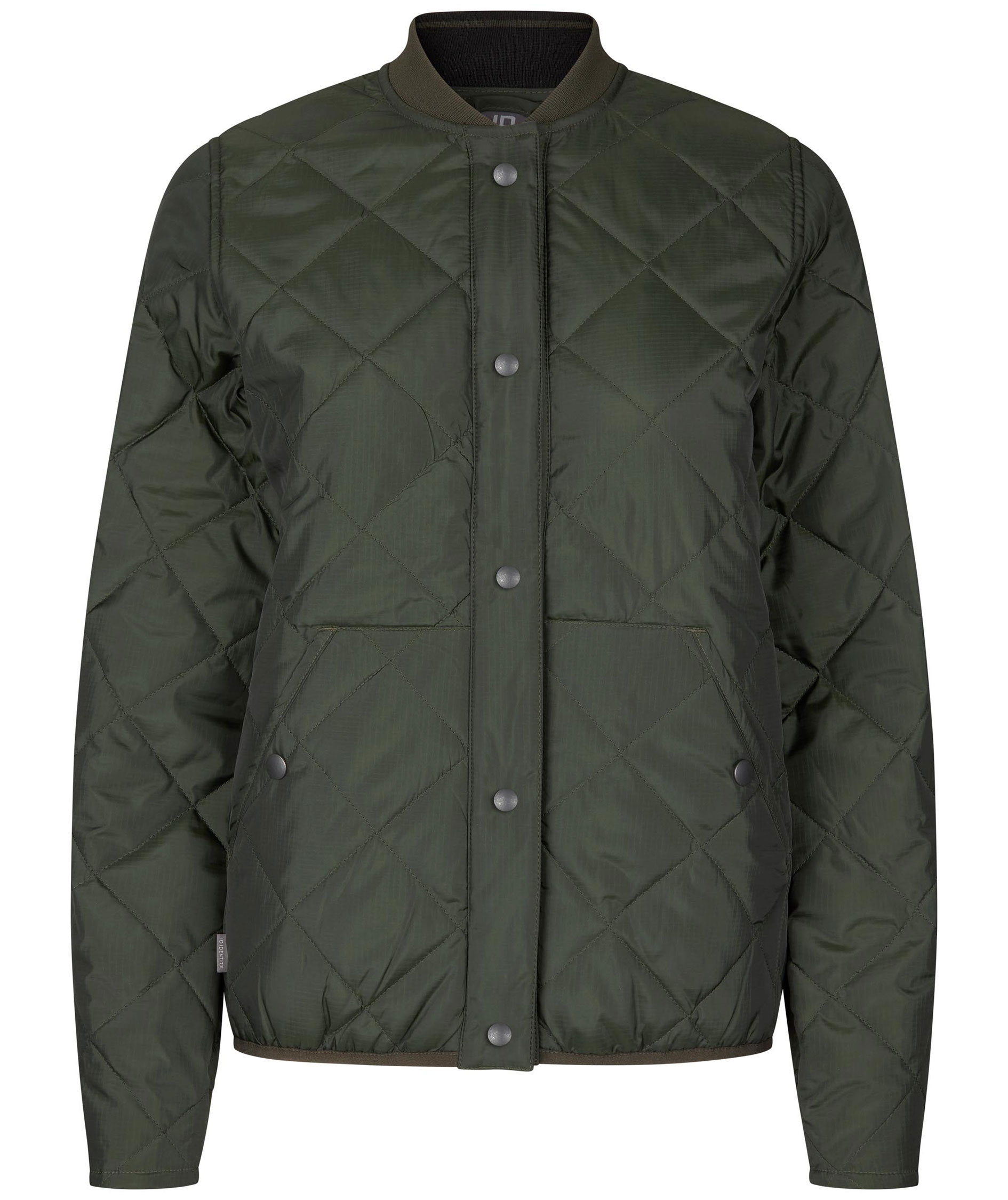 ID Allround vadderad termojacka dam, Olivgr&ouml;n