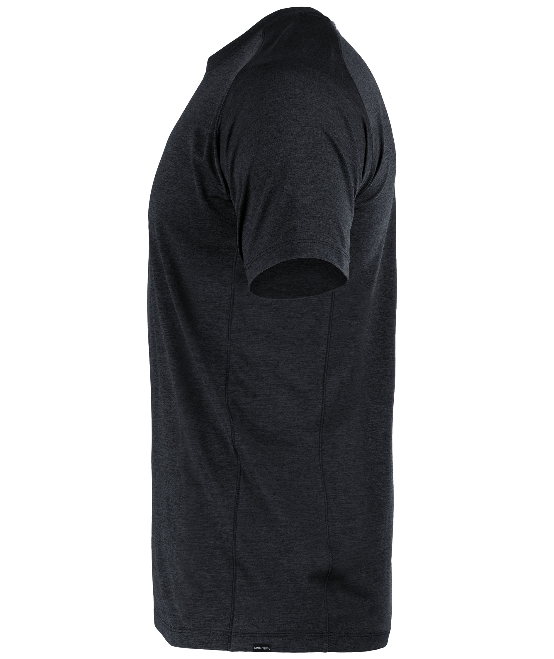 Nimbus Play Freemont T-shirt, Svart melange, large image number 4