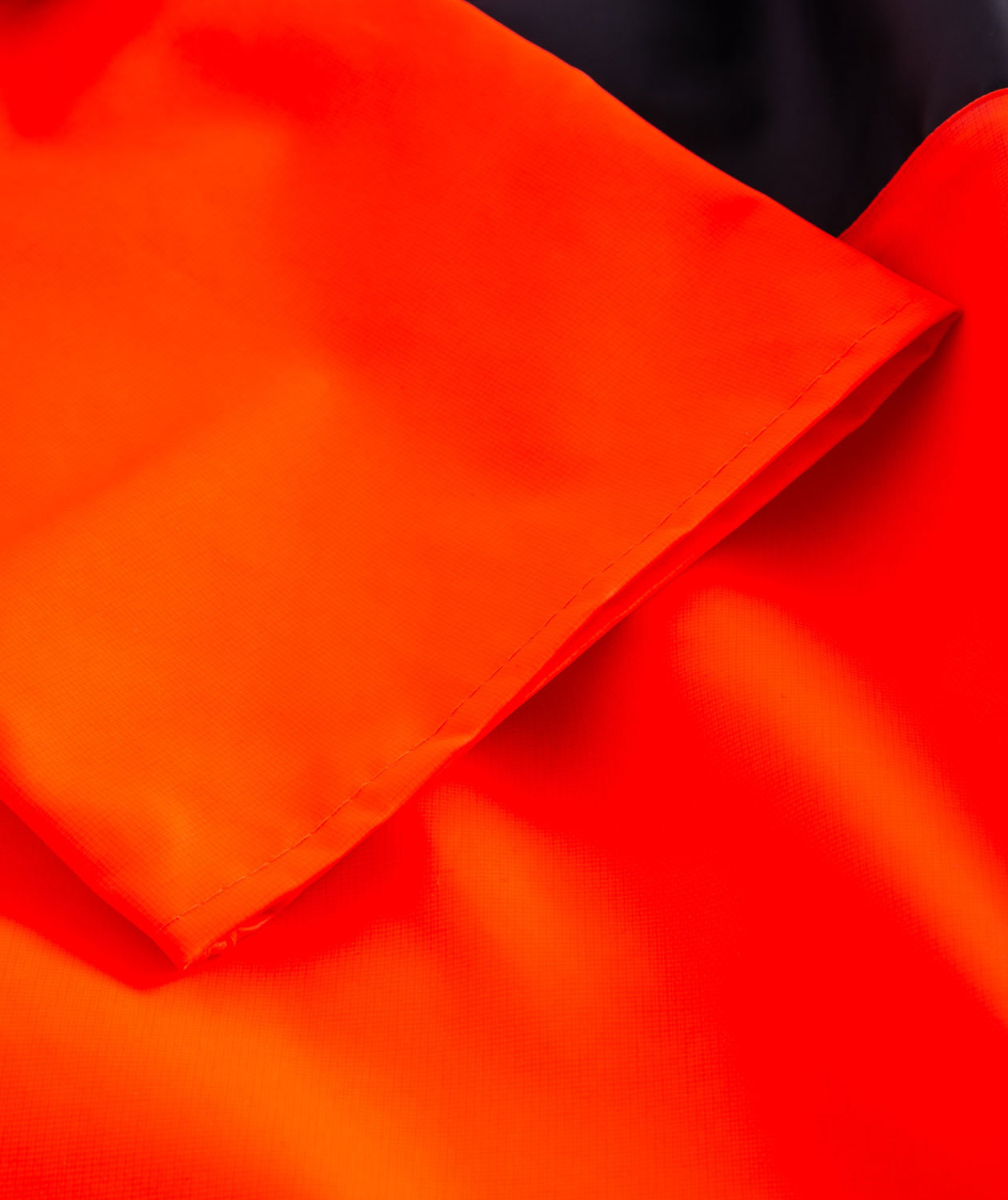 Lyngs&oslash;e PVC Regenkasack, Hi-vis Orange/Marine, large image number 4