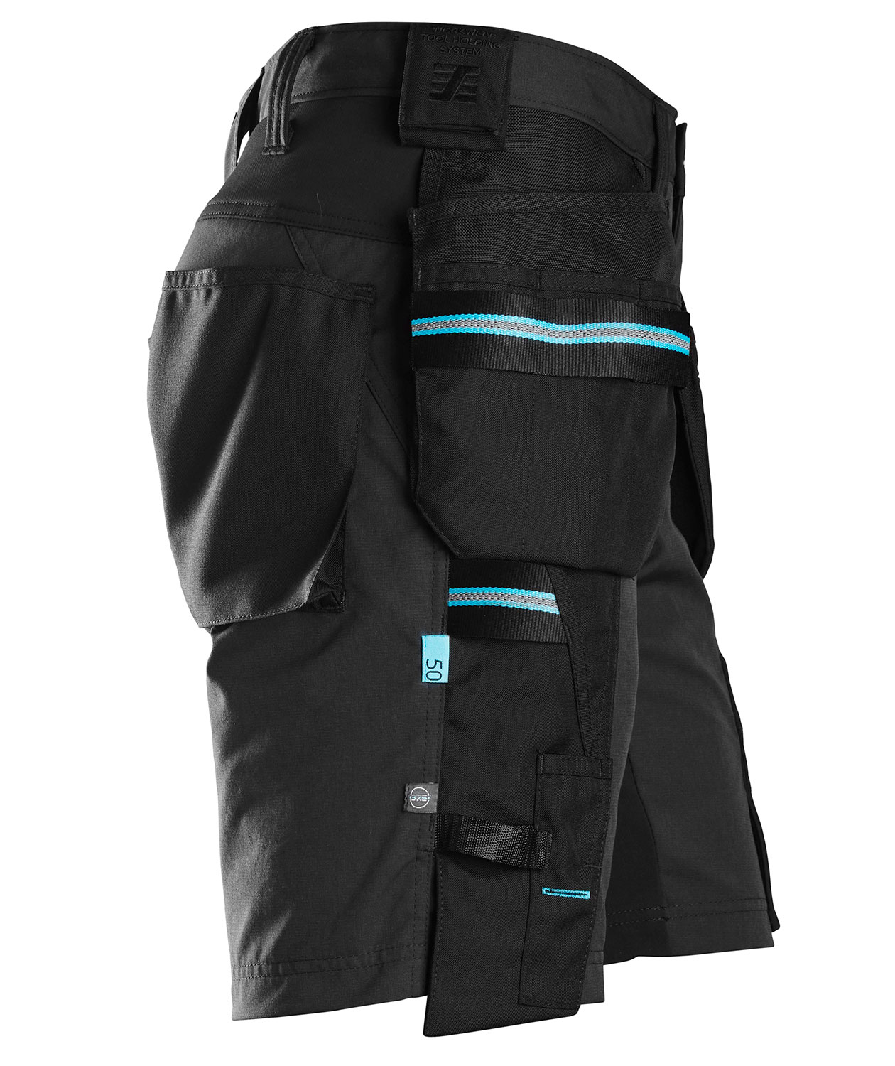 Snickers LiteWork 37.5&reg; craftsman shorts 6110, Black, large image number 2