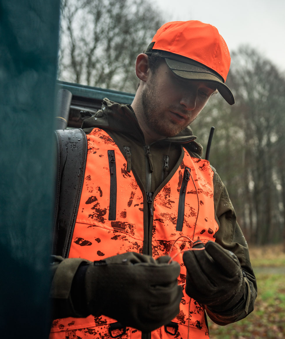 Seeland Trax Blaze Weste, Orange Blaze InVis MPC, large image number 6