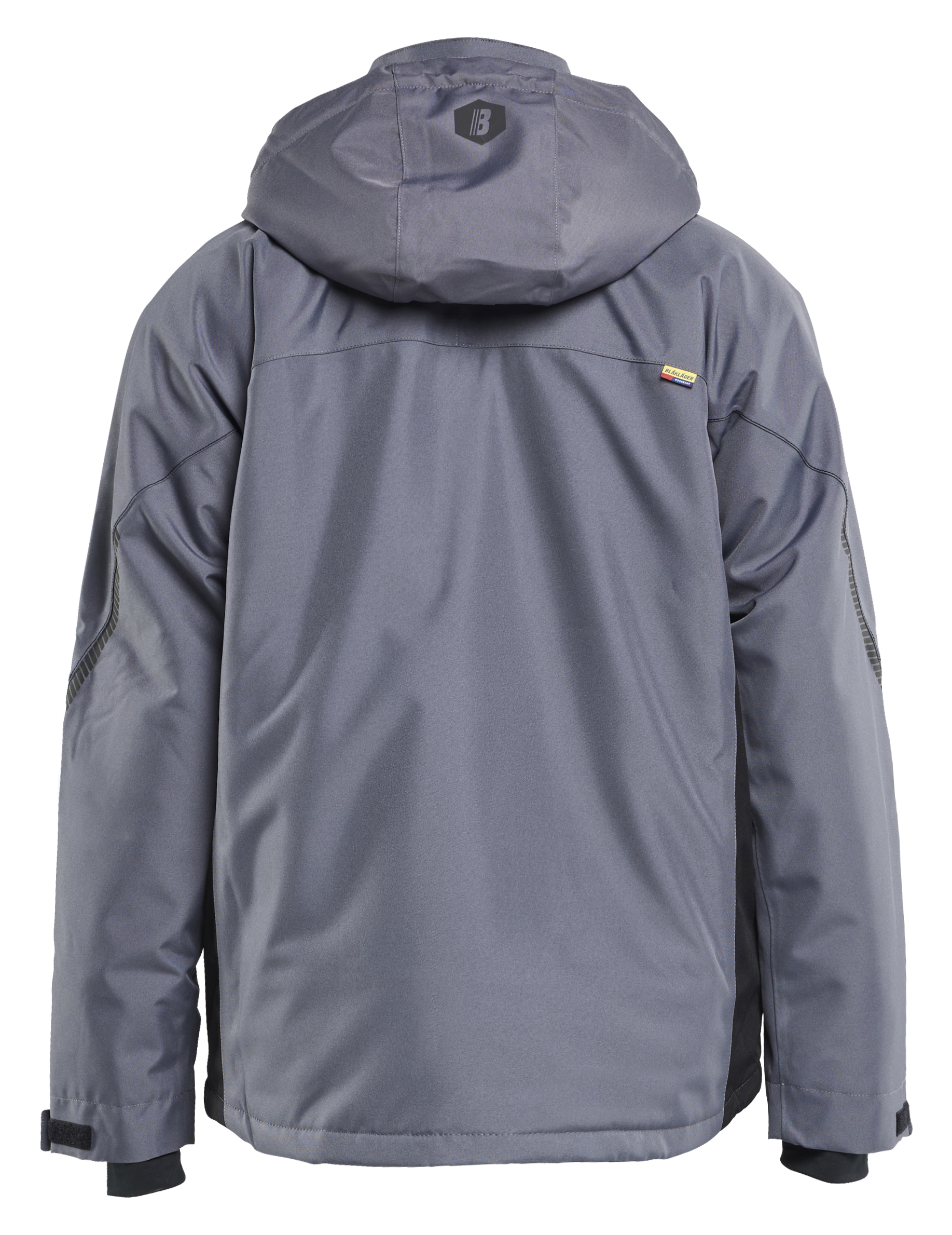 Bl&aring;kl&auml;der Unite vinterjakke, Mellemgr&aring;/sort, large image number 1