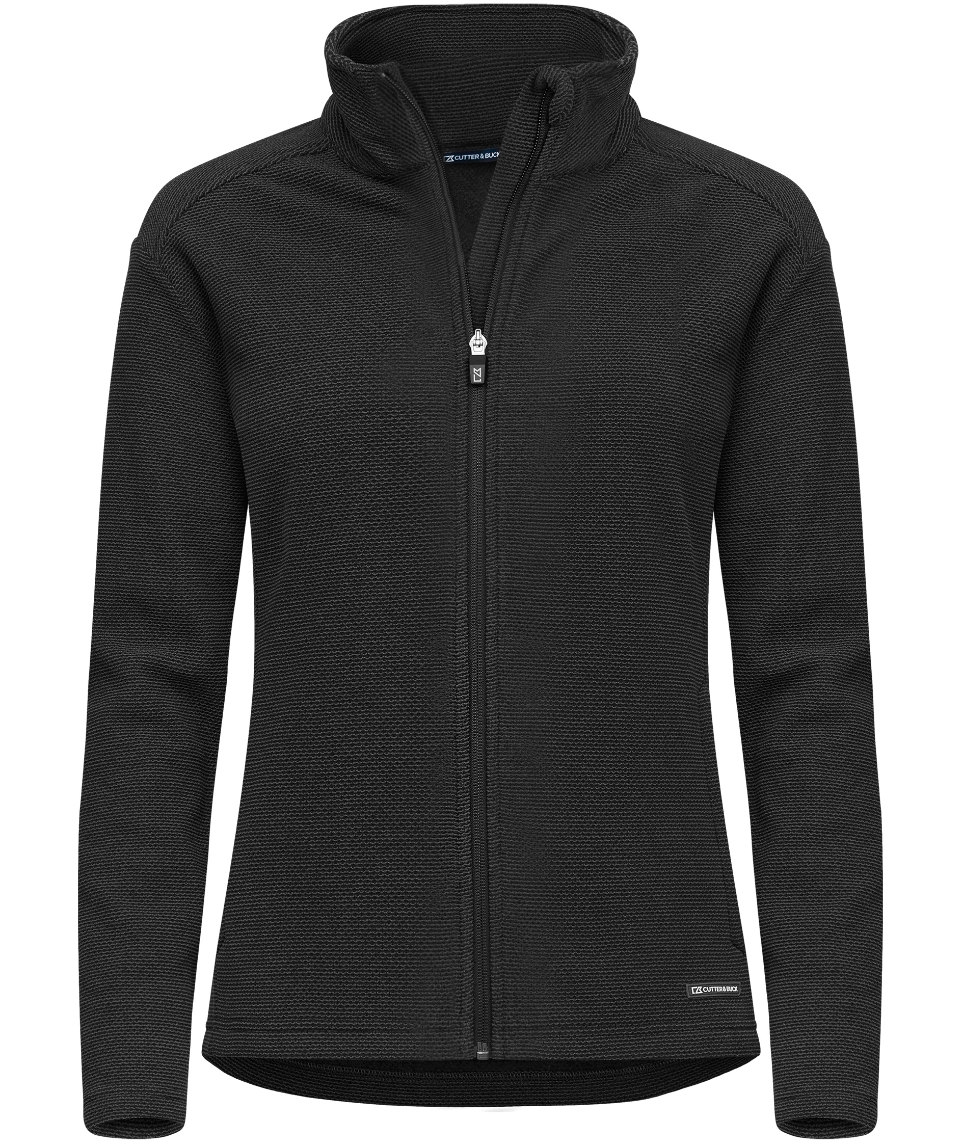 Cutter & Buck Hunts Point dame fleecejakke, Svart