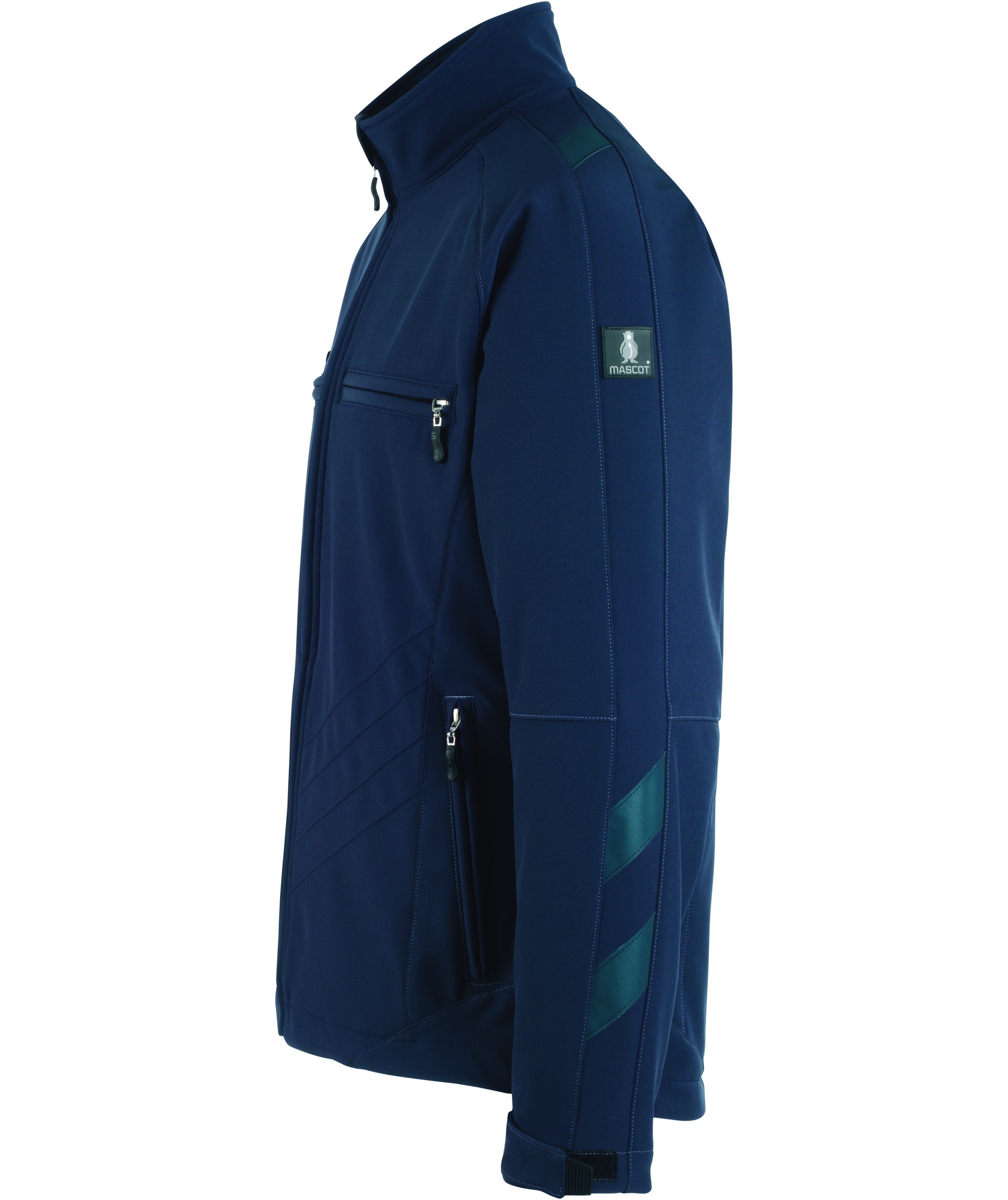 Mascot Dresden softshelljakke, M&oslash;rk Marine, large image number 3