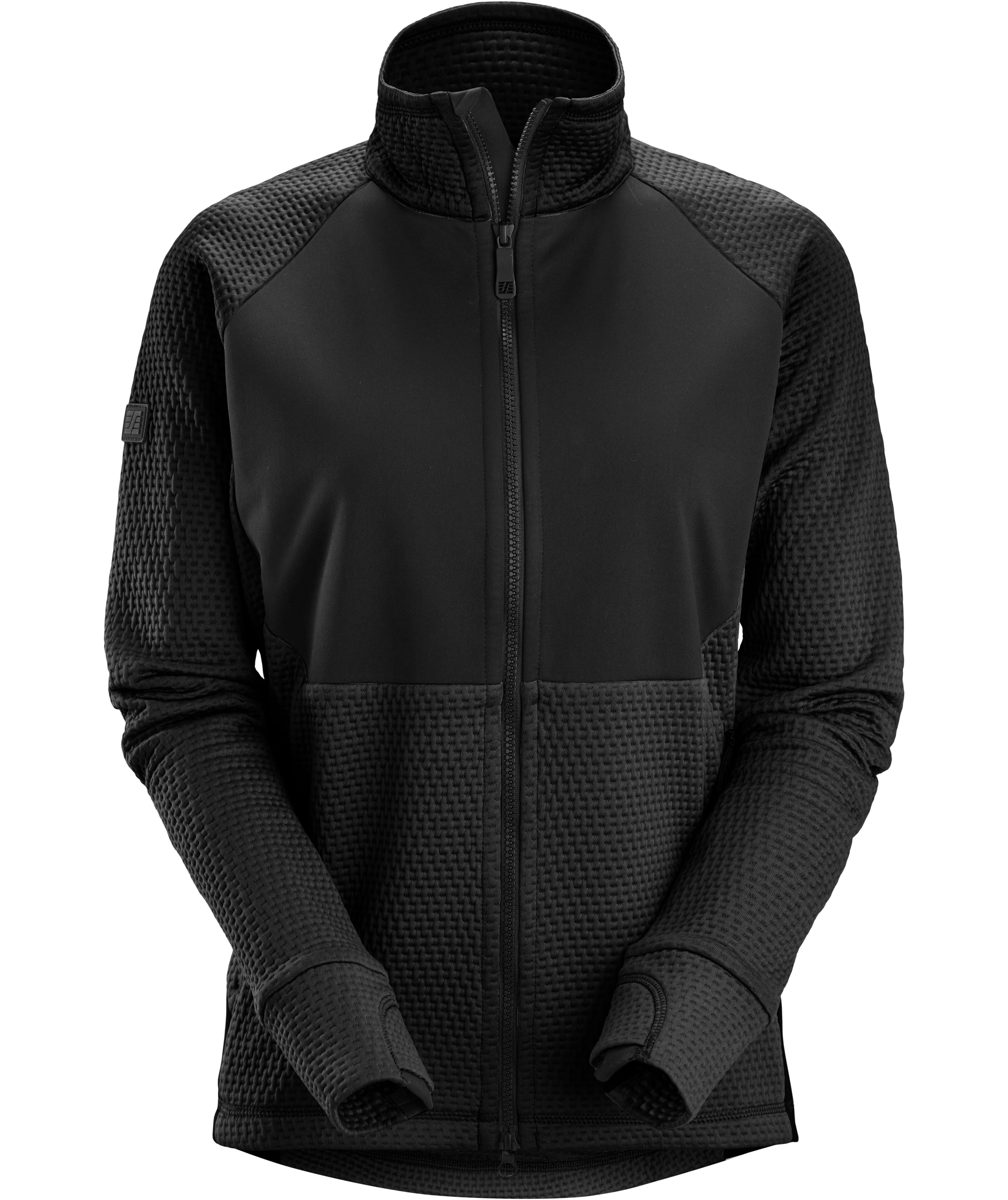 Snickers FlexiWork dame cardigan 8407, Black, large image number 0