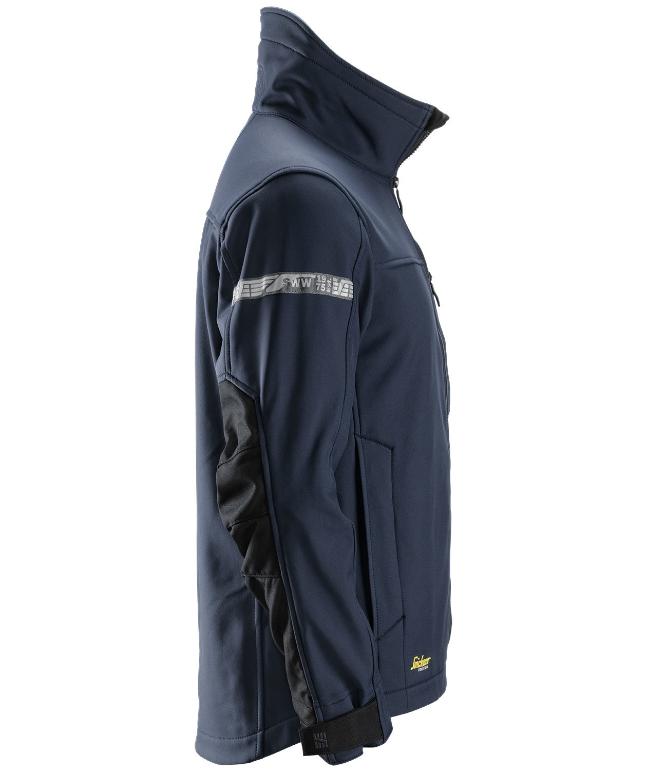 Snickers AllroundWork Softshelljacke 1200, Marine/Schwarz, large image number 3