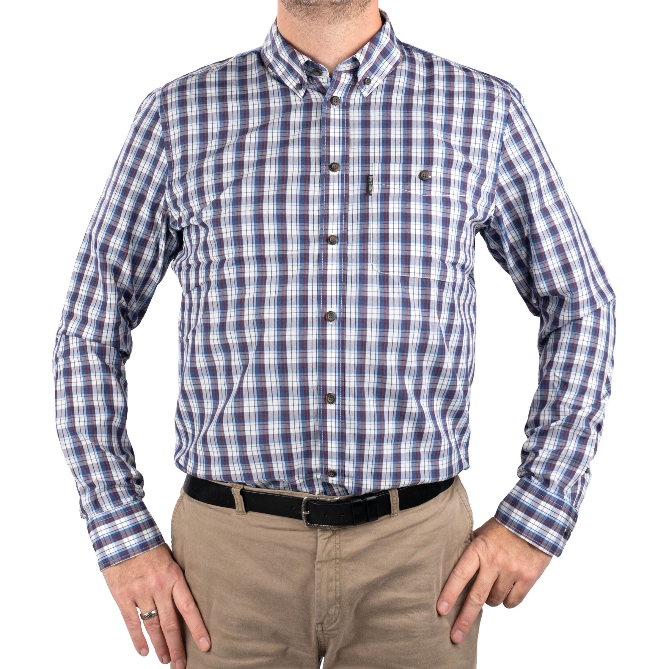 Deerhunter Jeff skjorta, Blue Check