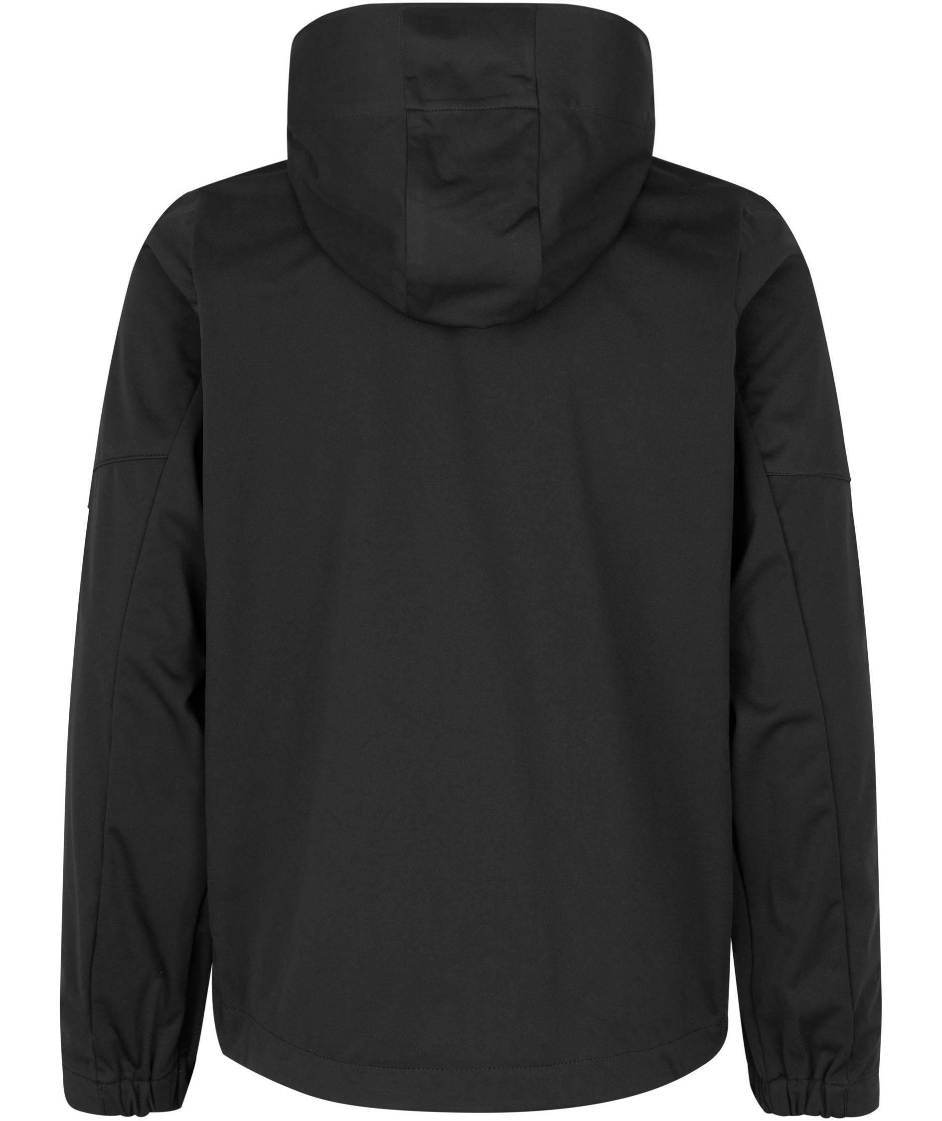 ID Softshelljakke for barn, Svart, large image number 1