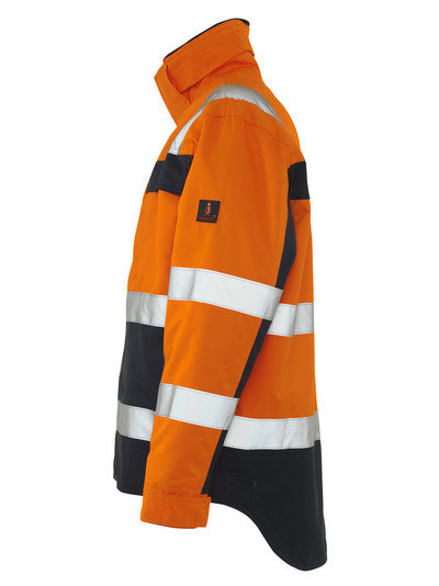 Mascot Safe Compete Teresina winter jacket, Hi-vis Orange/Marine, large image number 3