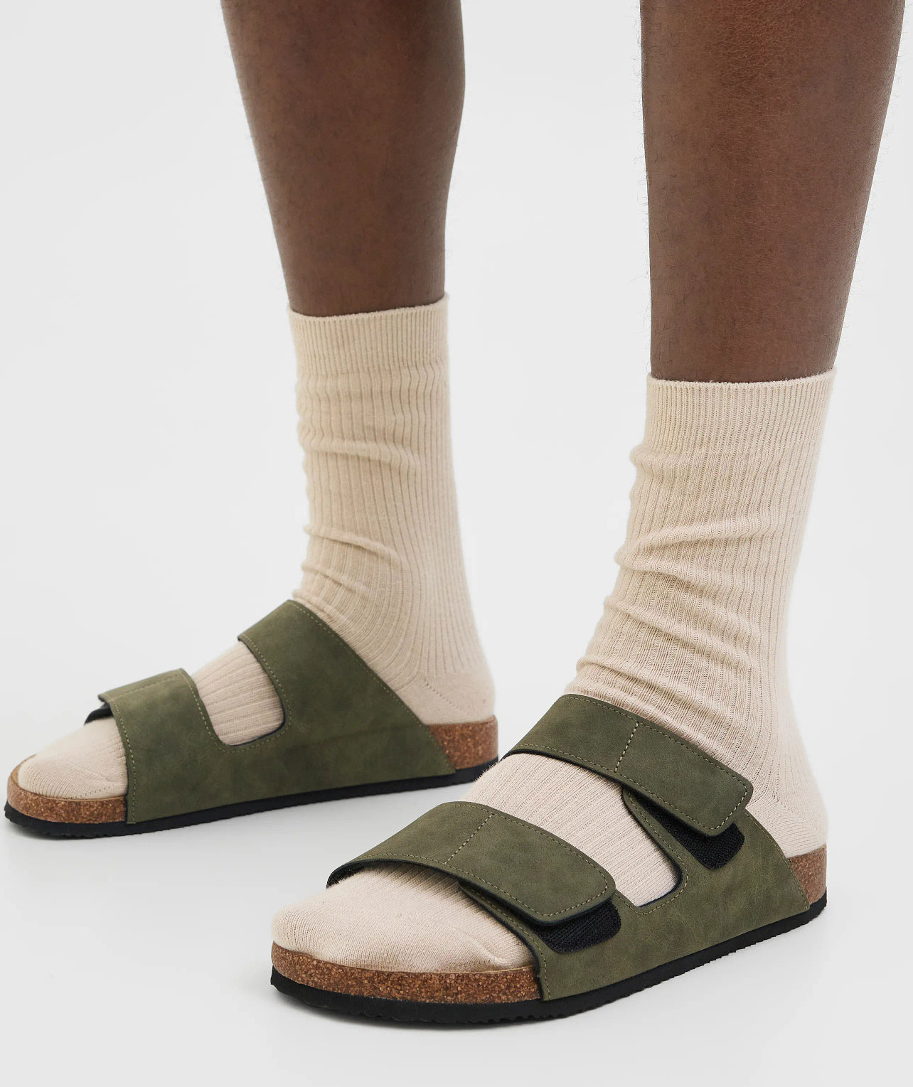 Jack & Jones JFWCENTRAL Sandalen, Anthracite, large image number 3