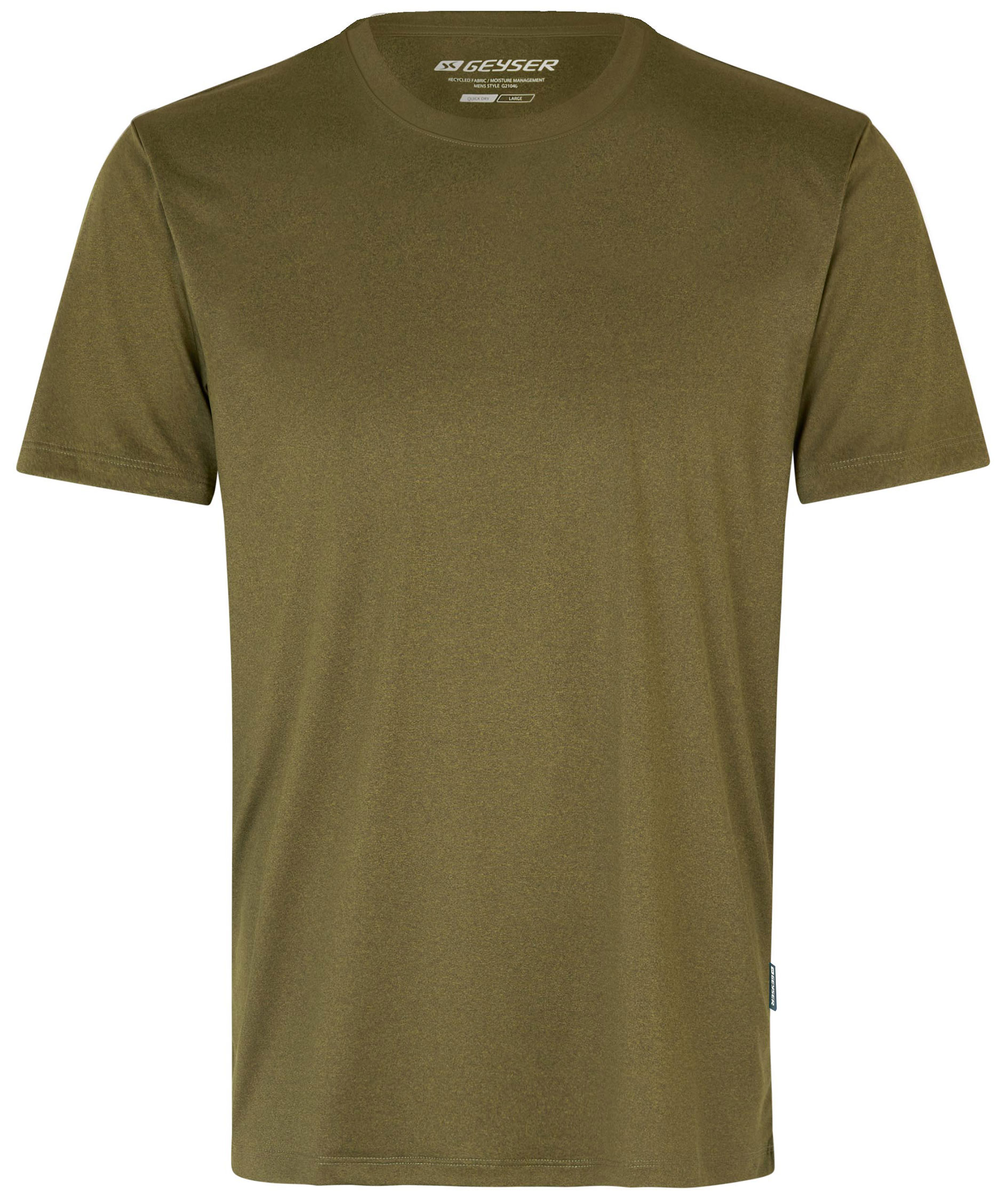 GEYSER&nbsp;Essential interlock T-Shirt, Olivgr&uuml;n