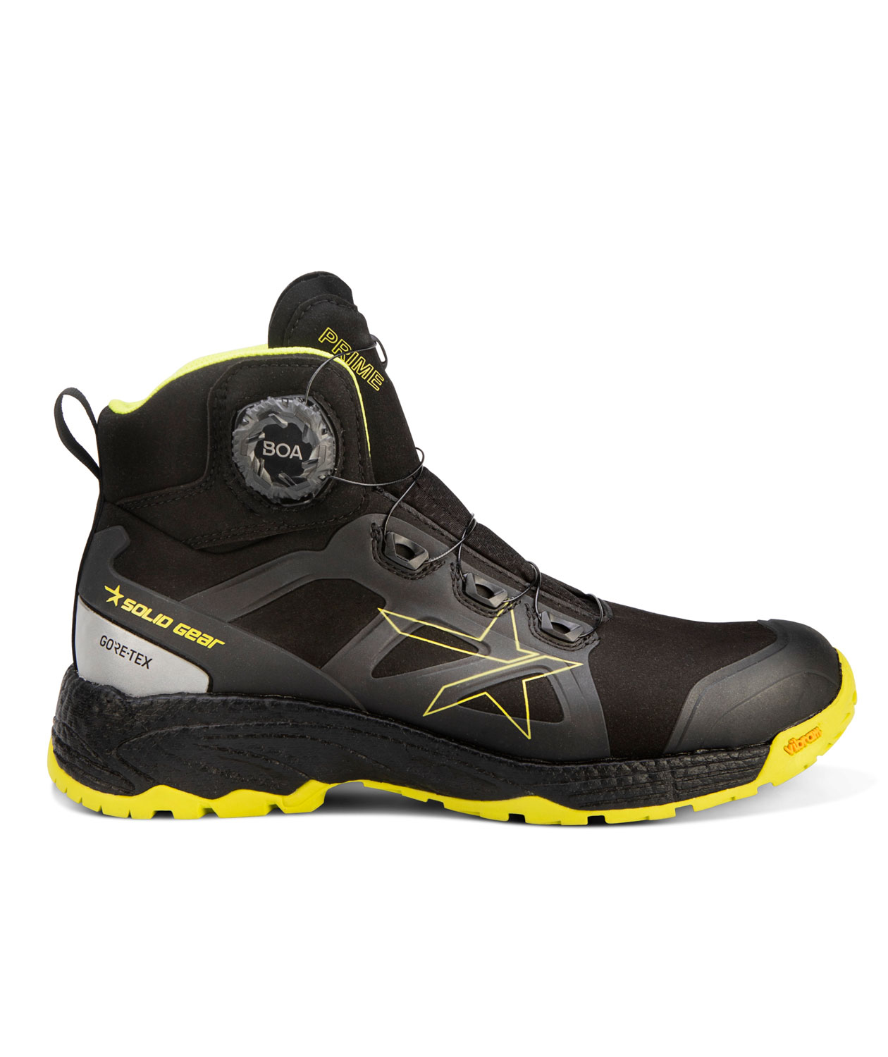 Solid Gear Prime GTX Mid safety boots S3, Black/Yellow, large image number 0