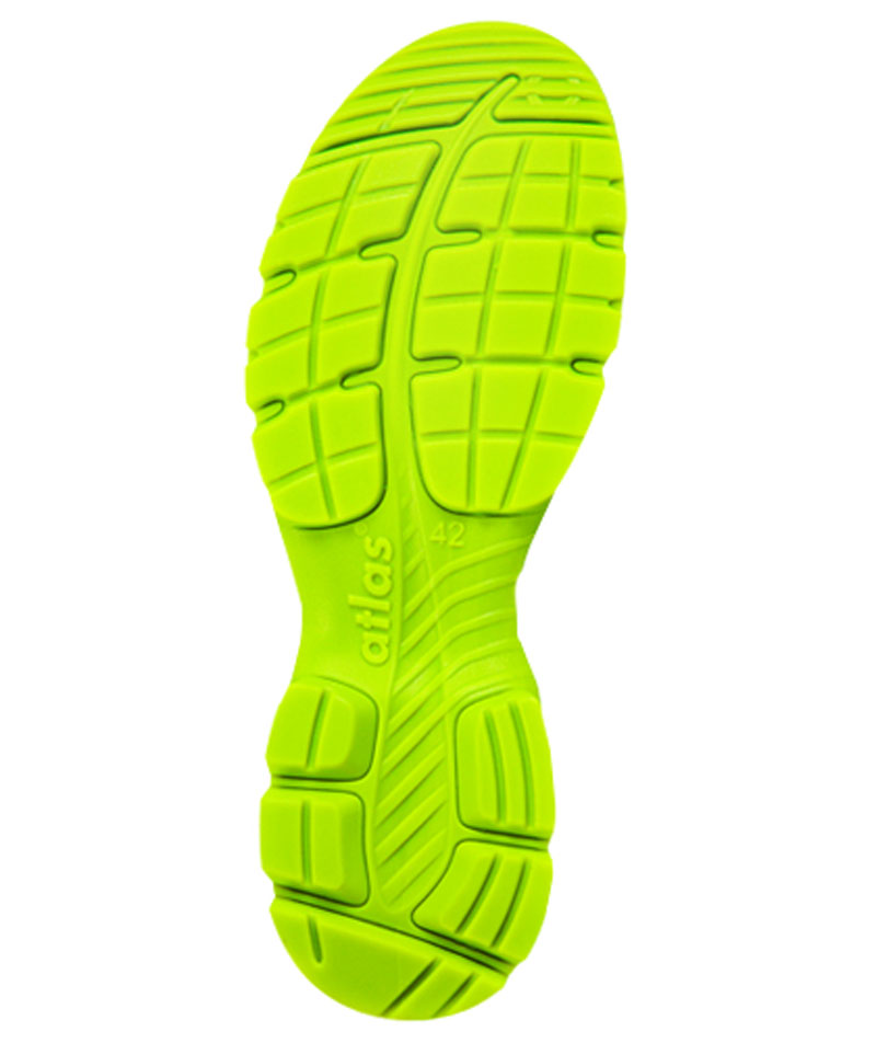 Atlas Flash 5255 Boa&reg; safety shoes S3, Black/Neon Yellow