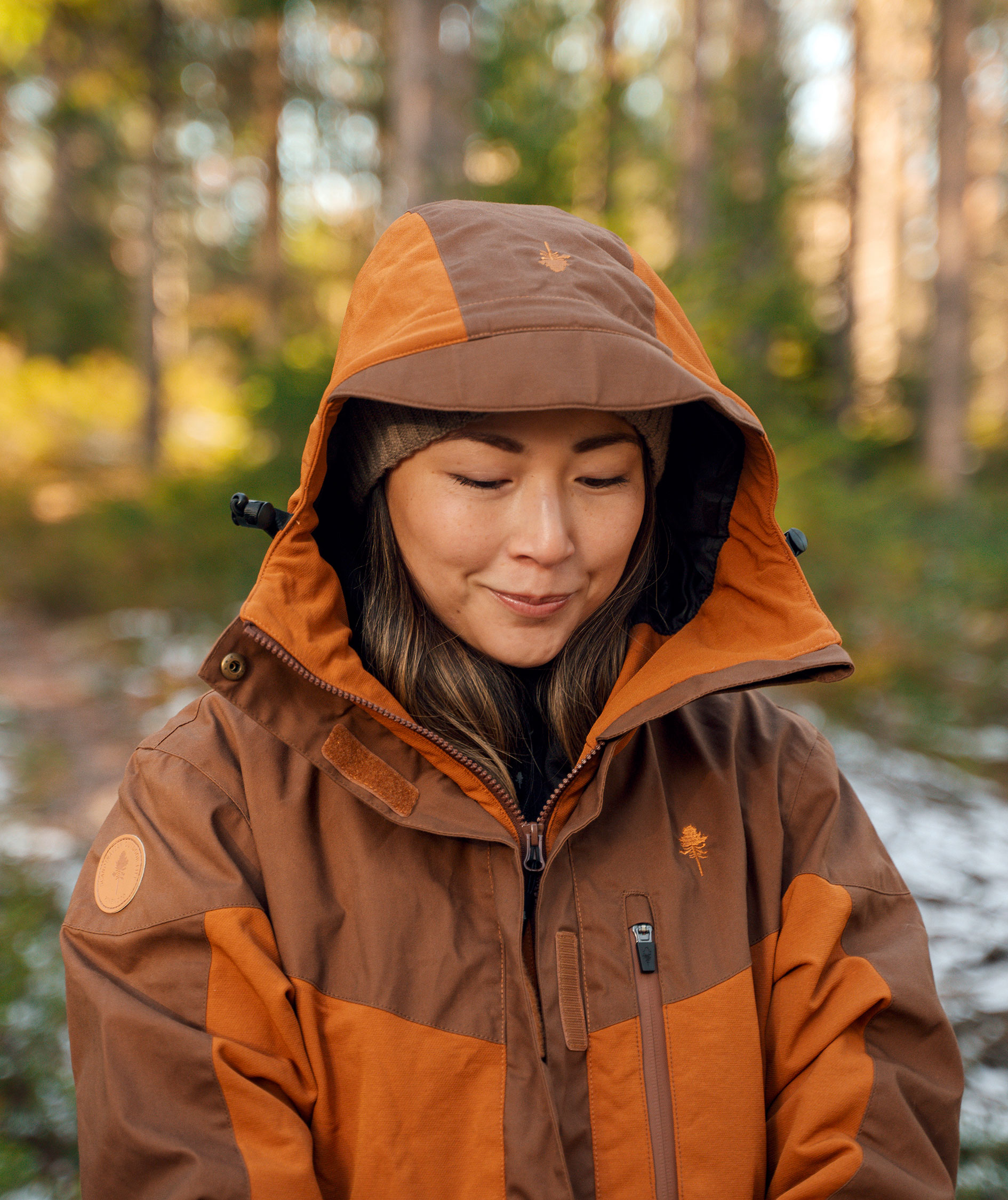 Pinewood&nbsp;Finnveden Hybrid Extreme damejakke, Fudge/Nougat, large image number 6