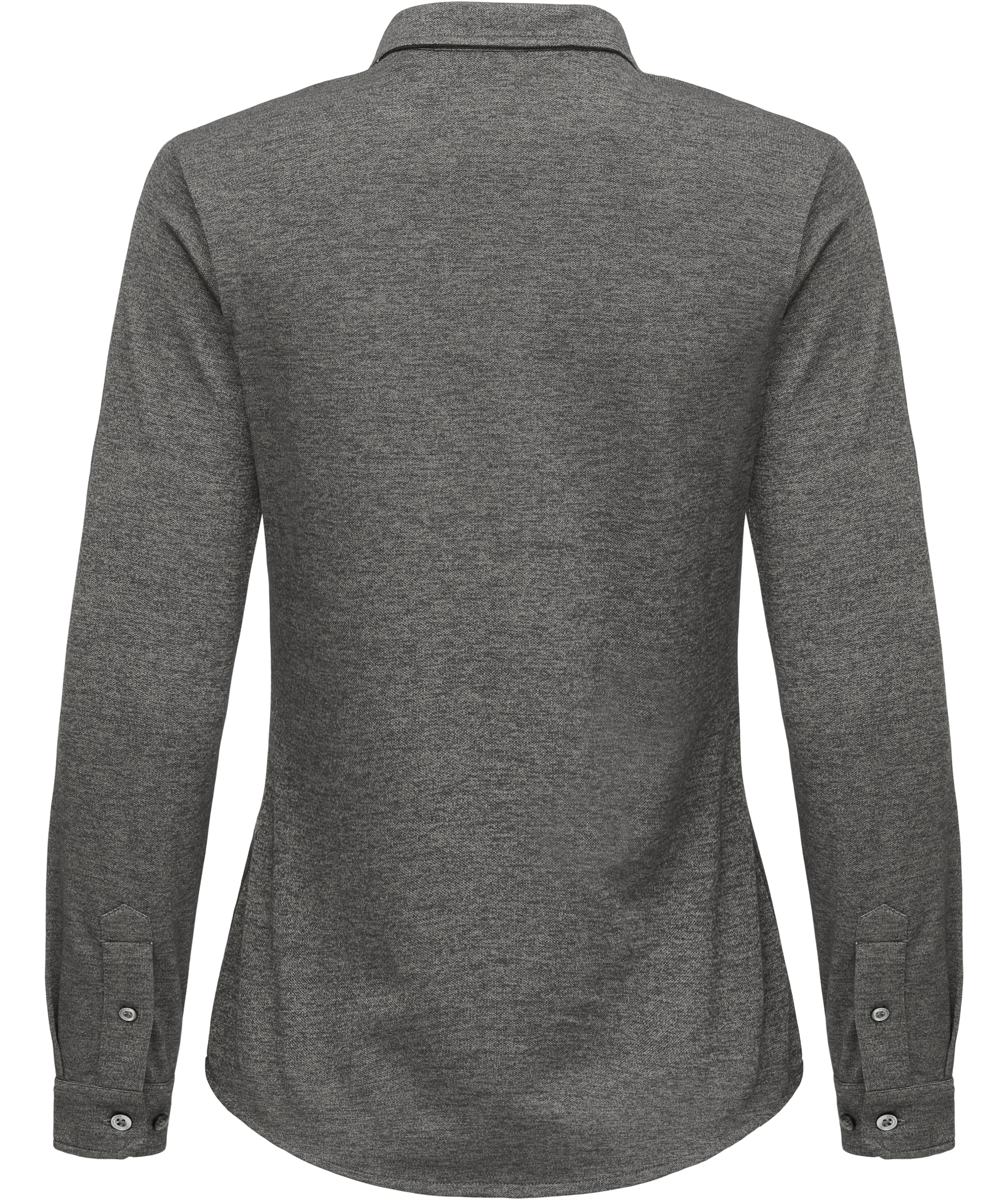 Cutter & Buck Advantage Slim fit Damenhemd, Anthracite melange