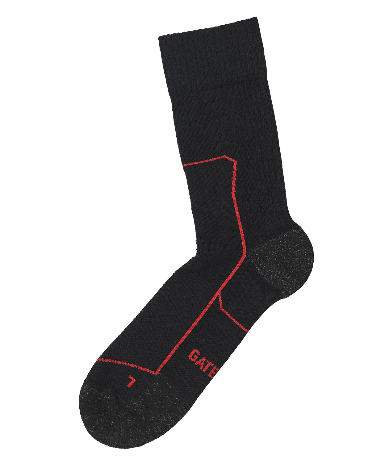 Gateway1 Daywalker Crew Strumpor, Black