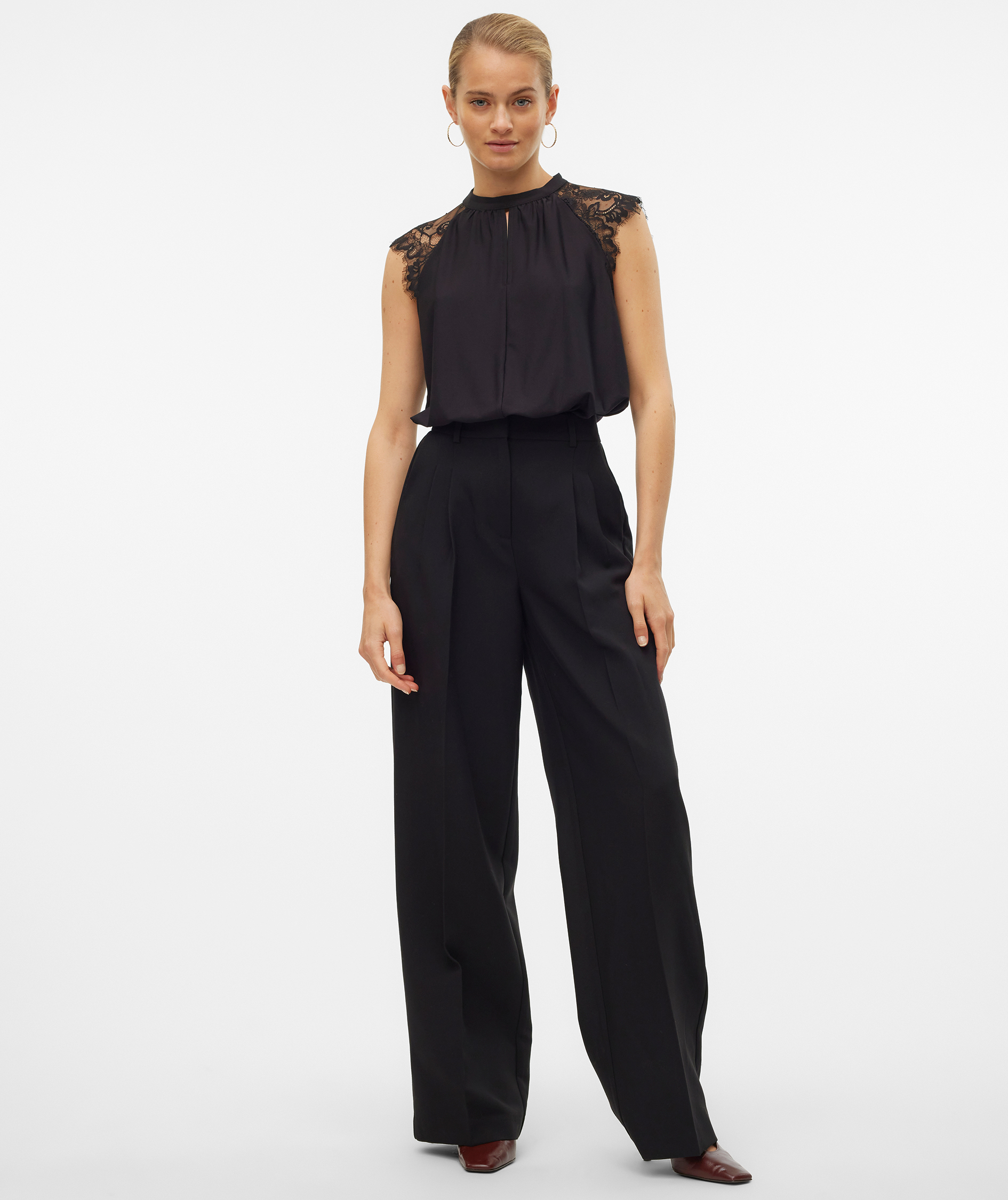 Vero Moda VMMILLA blus dam, Black, large image number 5