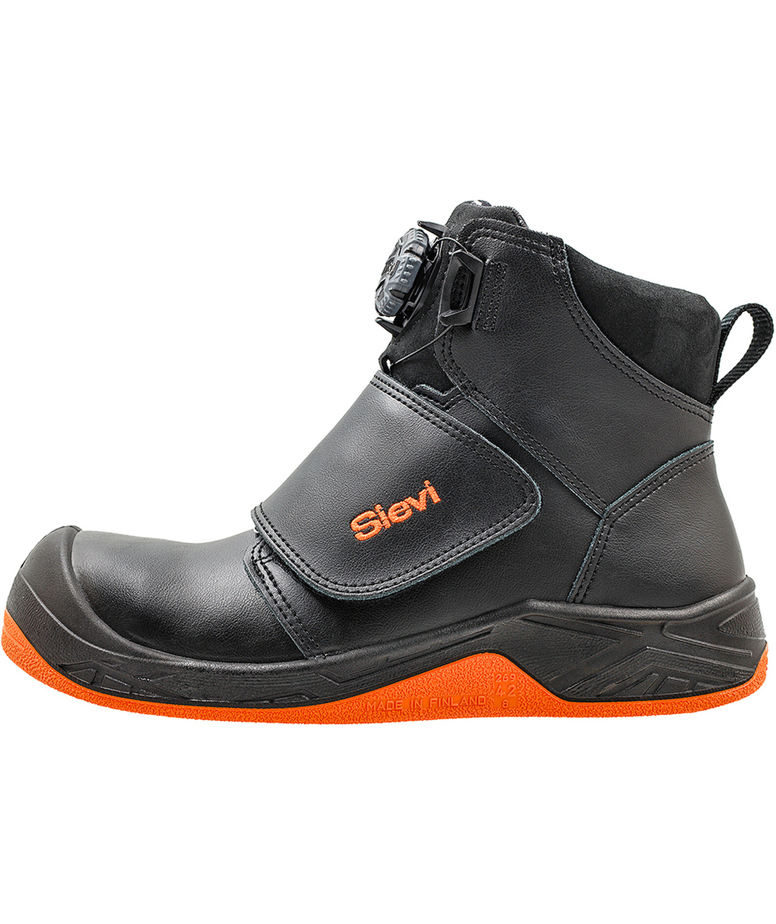 Sievi Asphalt roller XL+ safety boots S2P, Black, large image number 0
