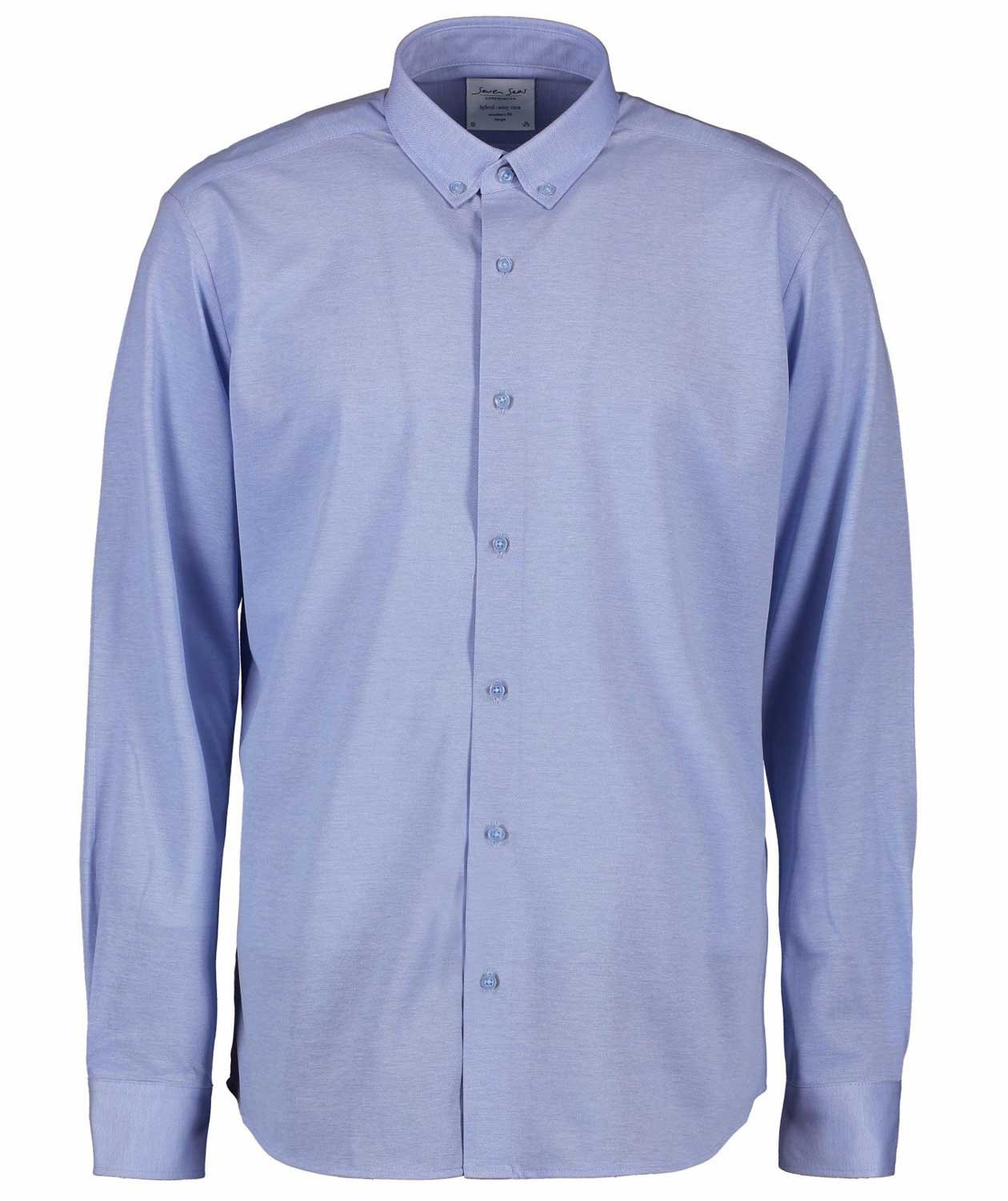 Seven Seas Modern fit jerseyshirt, Lightblue