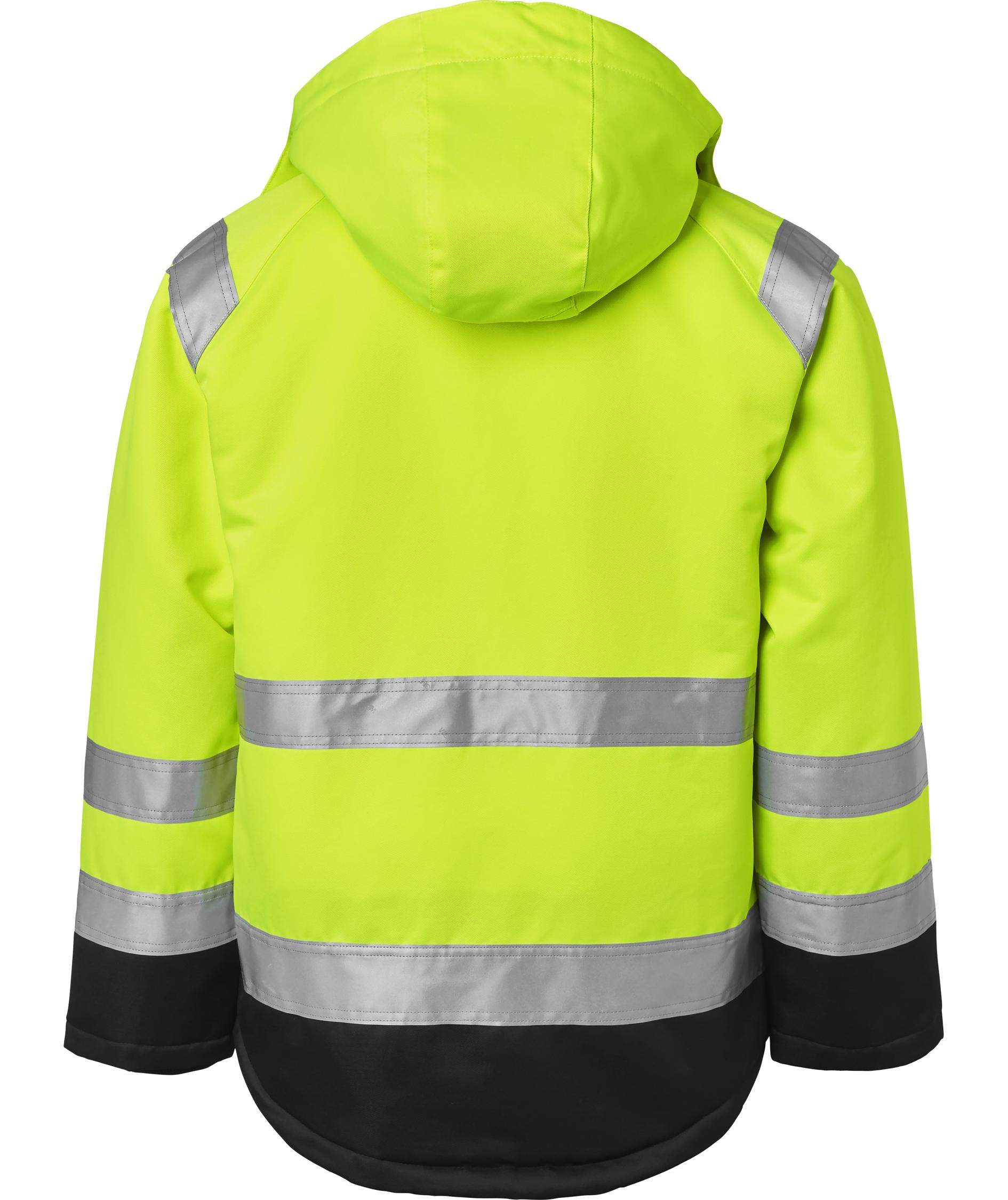 Top Swede vinterjakke 131, Hi-vis Gul/Sort