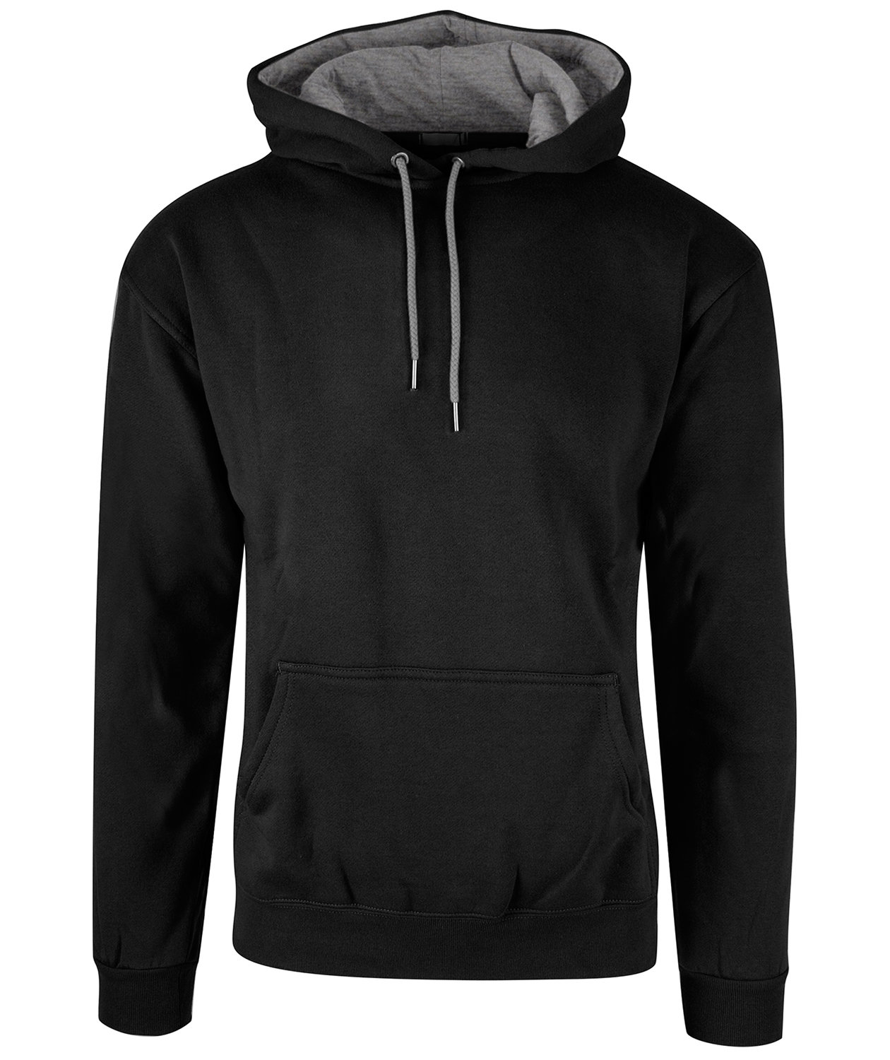 Sort/Gr&aring; melange