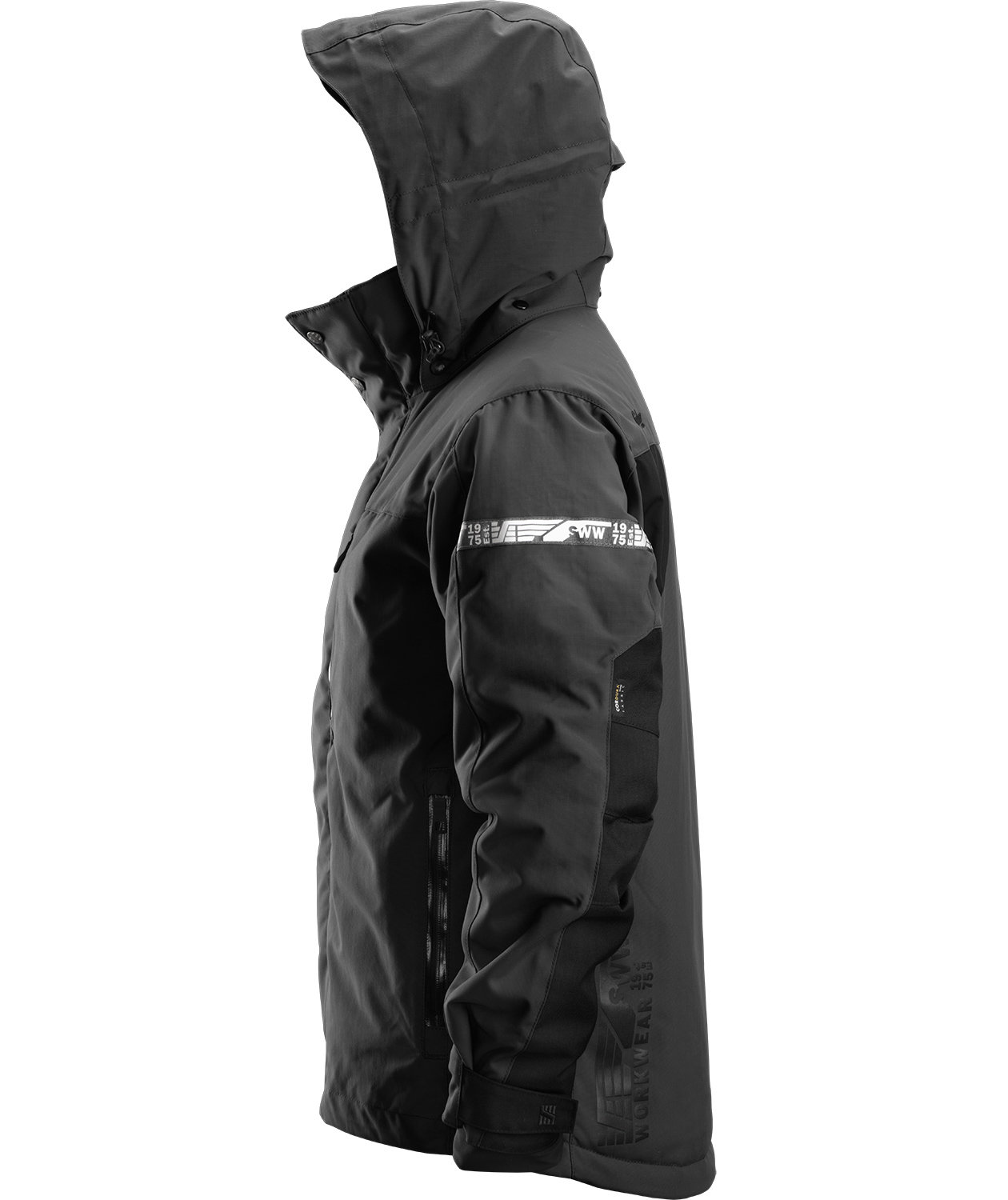 Snickers AllroundWork 37.5&reg; vandtett vinterjakke 1102, Svart, large image number 3
