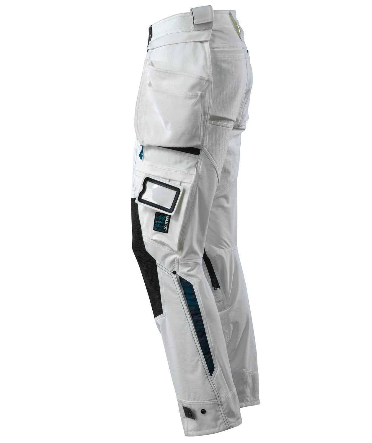 Mascot Advanced craftsman trousers Full stretch, White, large image number 2