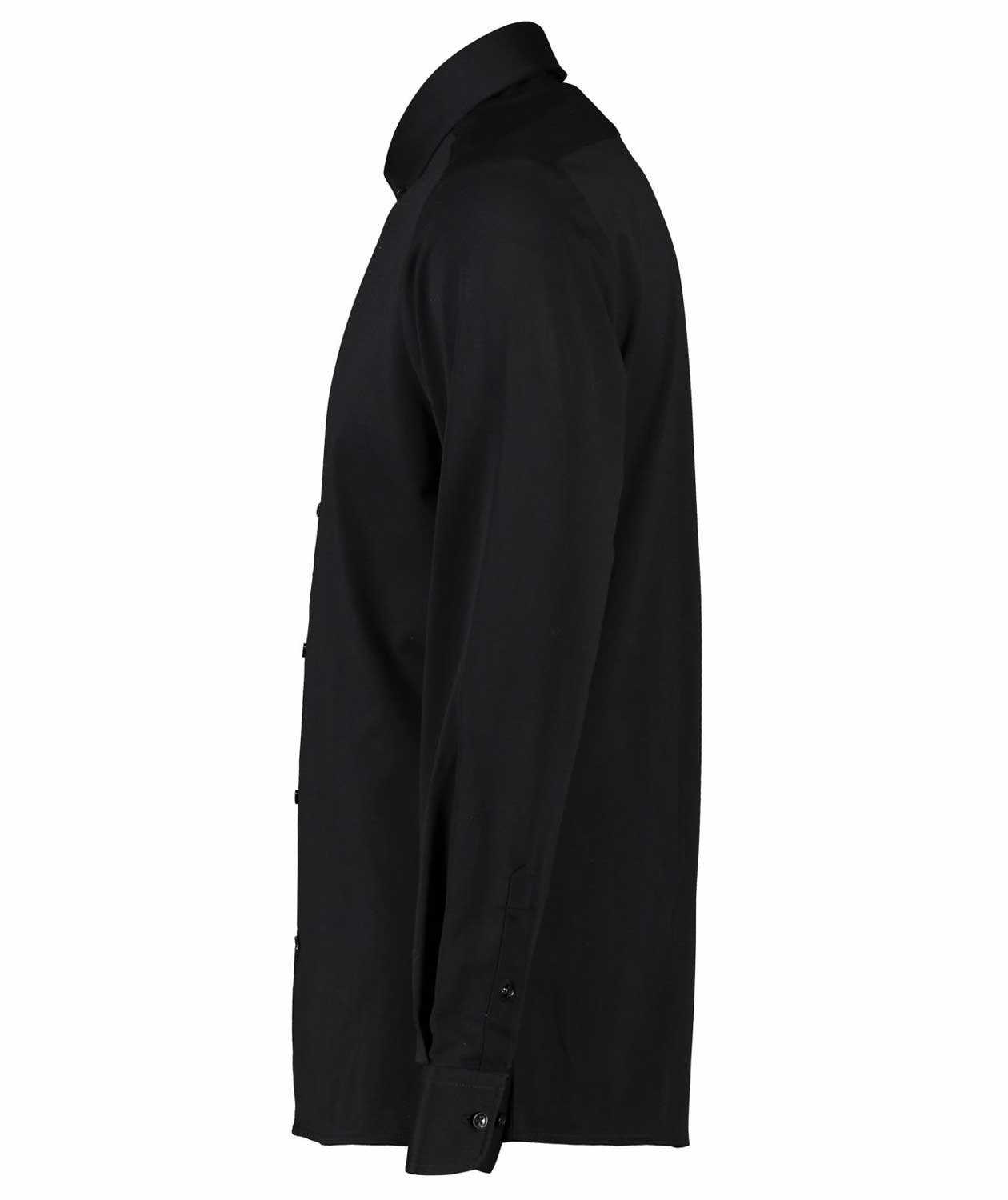 Seven Seas Slim fit jerseyskjorte, Sort, large image number 2