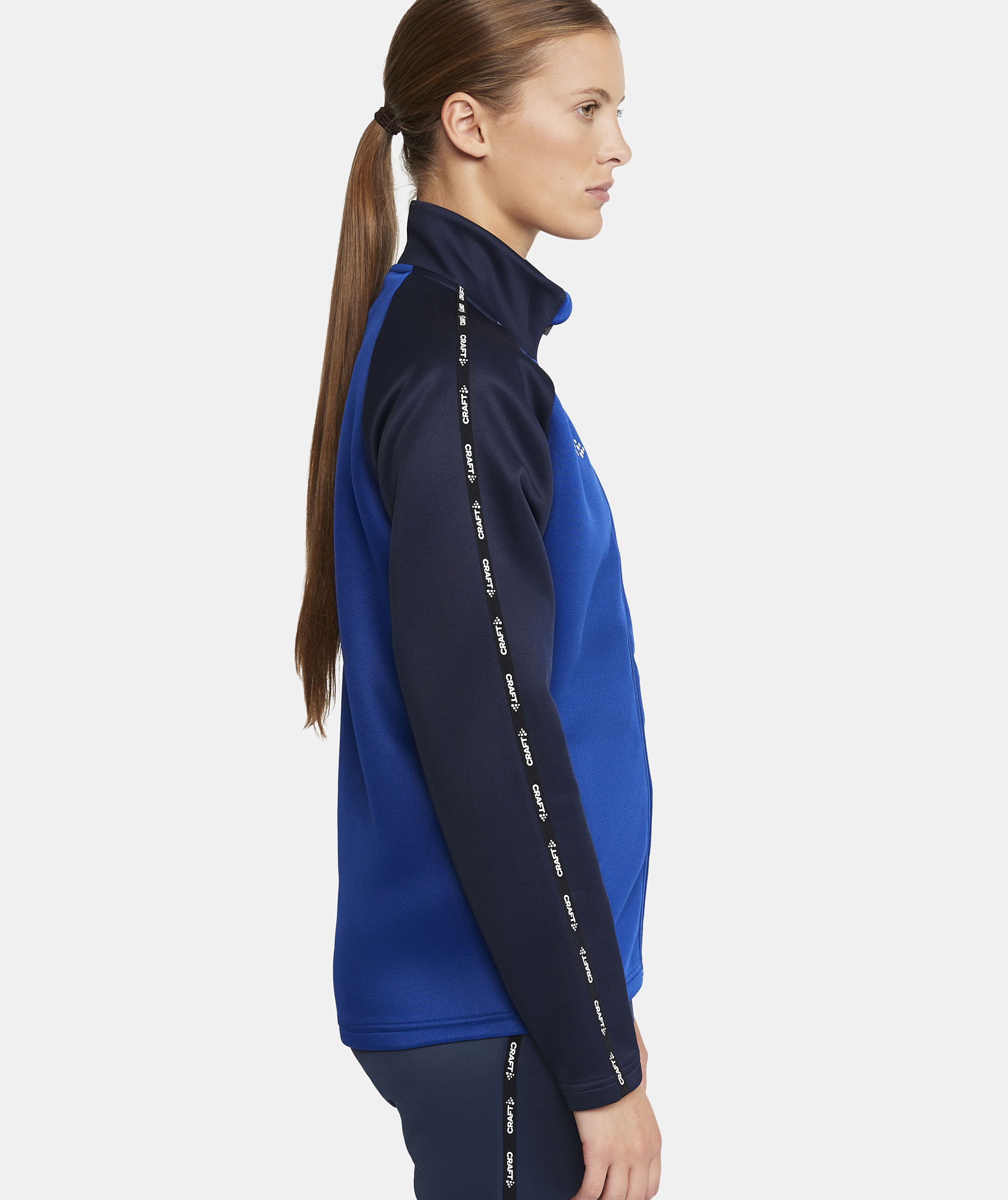 Craft Squad 2.0 women's cardigan, Club Cobolt-Navy, large image number 7