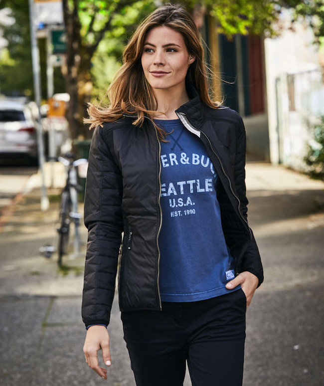 Cutter & Buck Packwood damejakke, Svart, large image number 5