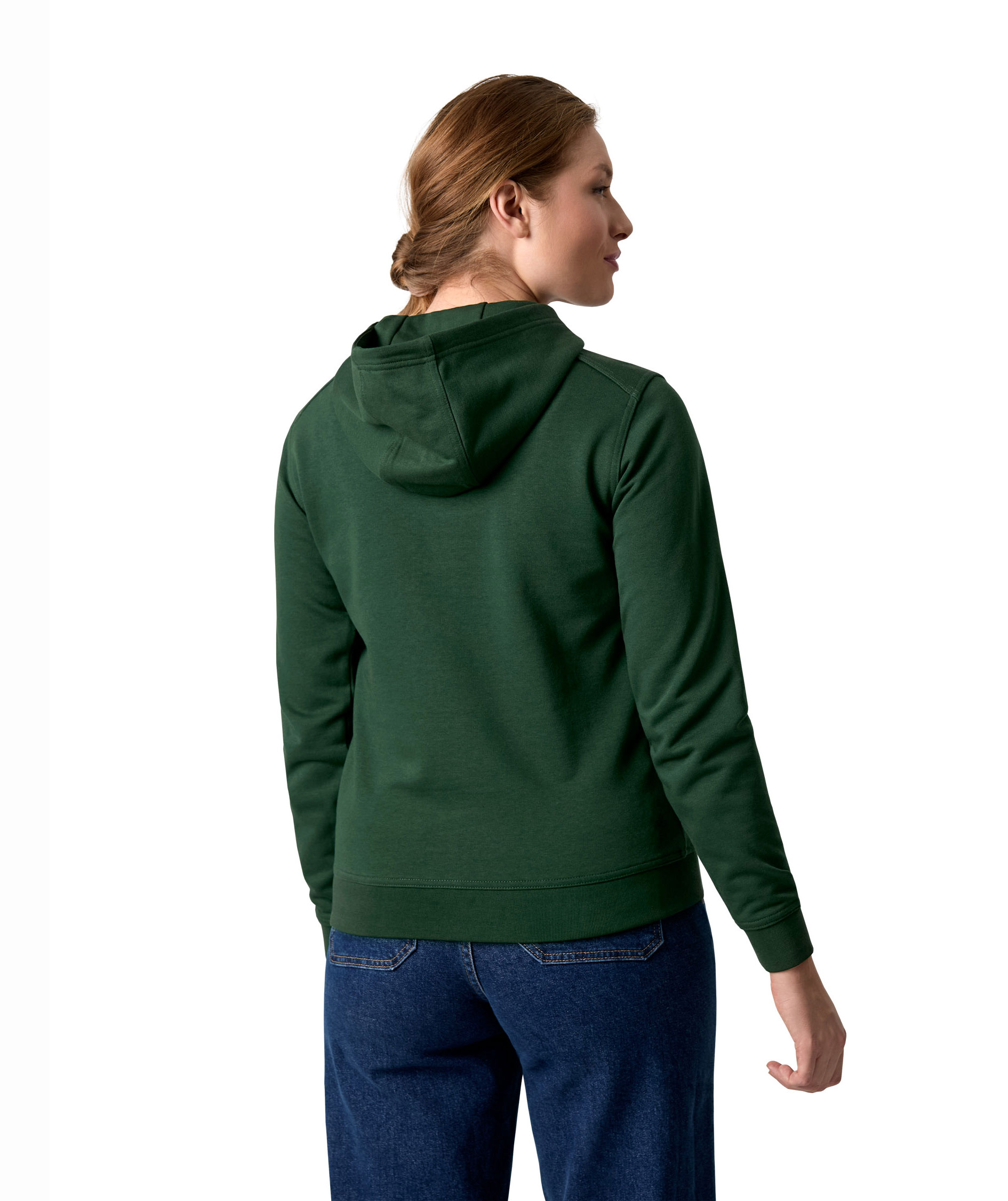 ID Pro Wear Care women's hoodie, Bottle Green, large image number 4