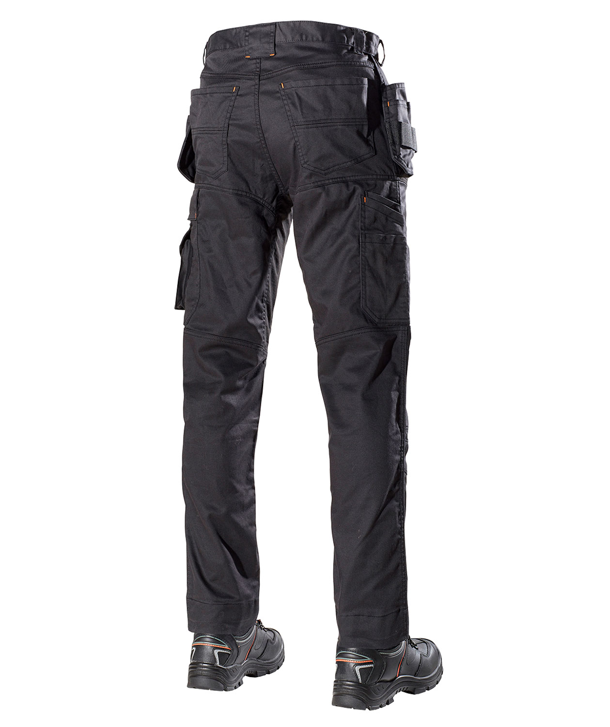 L.Brador 1090PB-W dame h&aring;ndv&aelig;rkerbukser, Sort