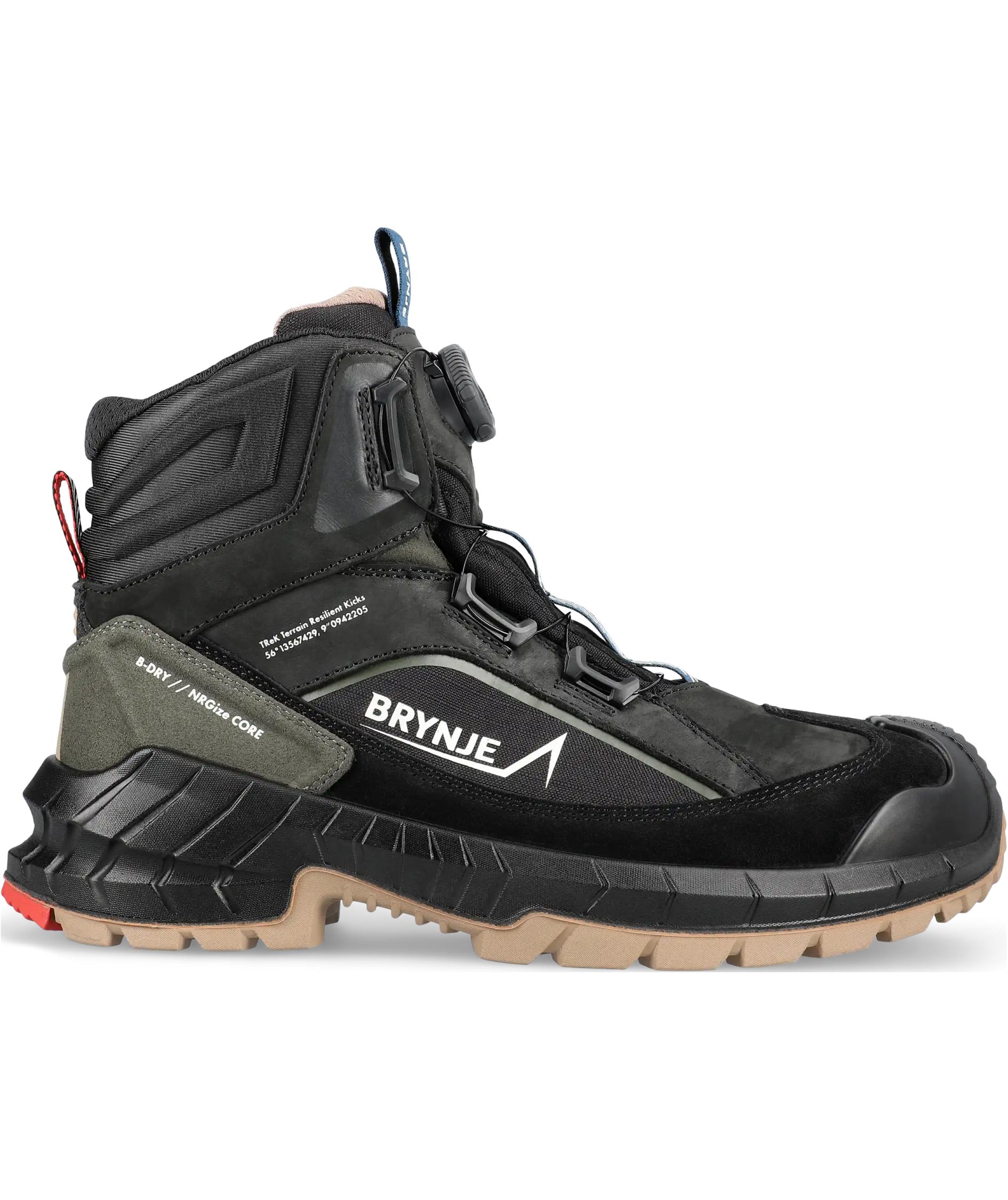 Brynje TReK B-dry safety boots S7S, Black