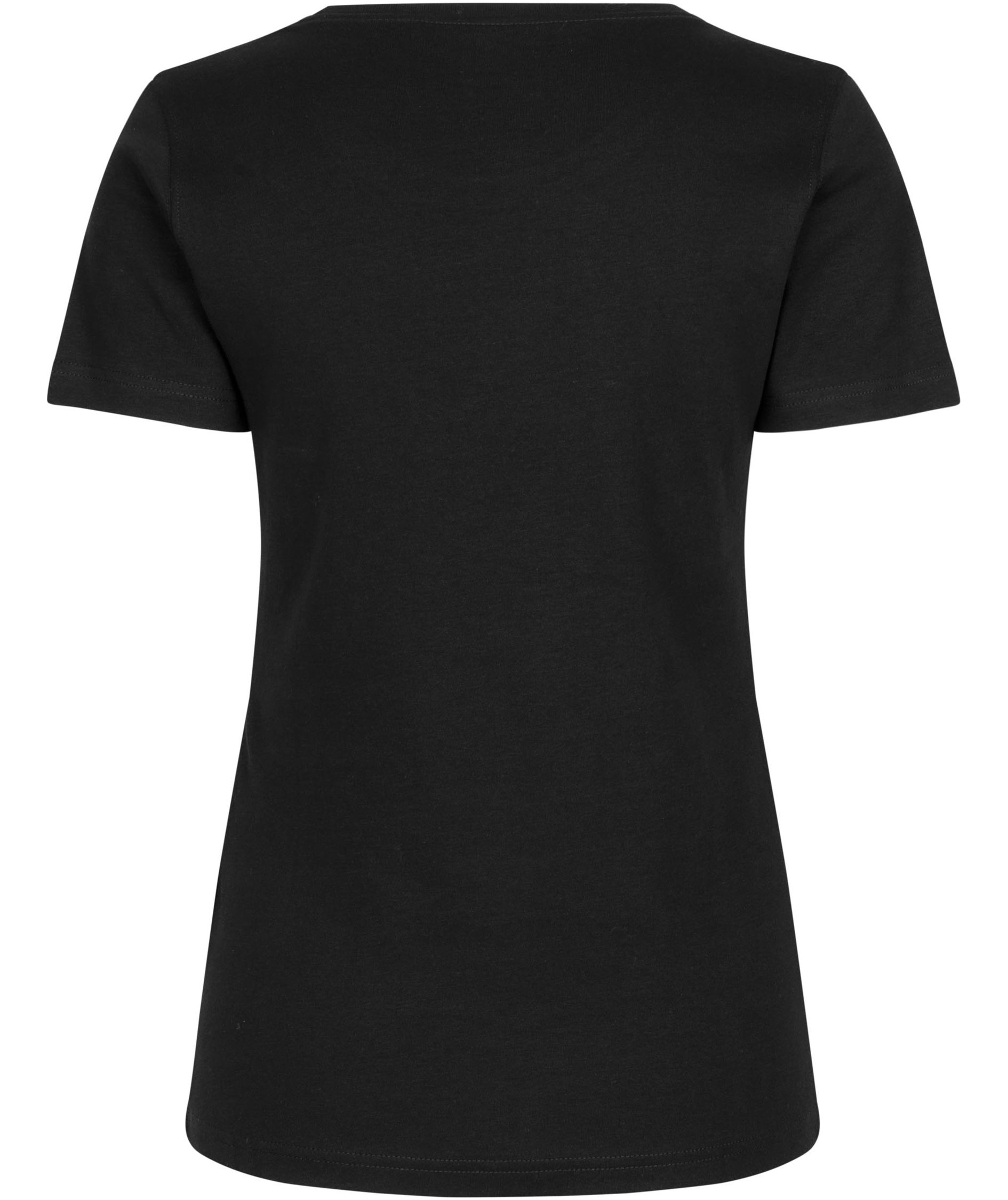 ID Identity Interlock T-shirt dam, Svart, large image number 1