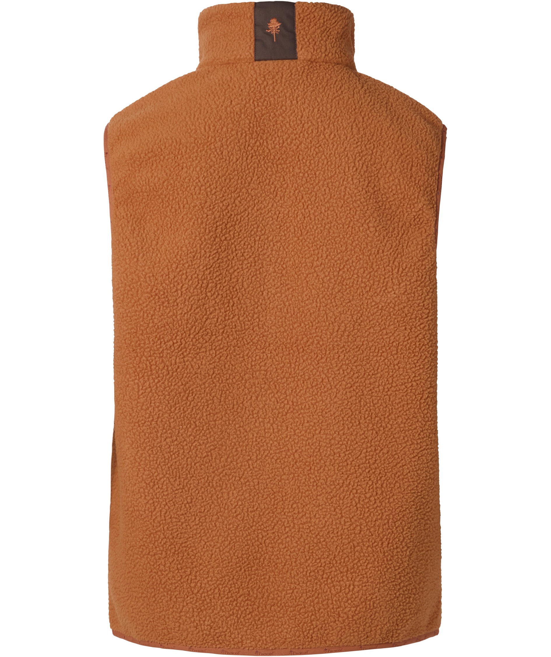 Pinewood&nbsp;Pile fiberpelsvest, Orange Clay/Dark Brown, large image number 2