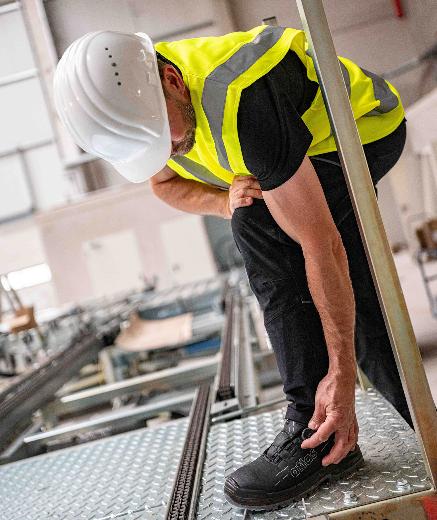 Atlas Max 150 Pro skyddsskor S3S, Black, large image number 3