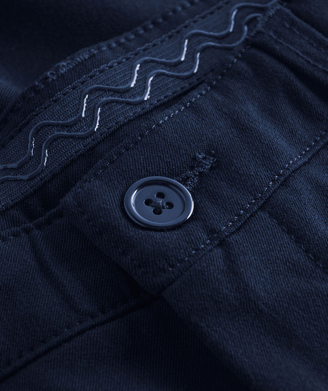 NewTurn stretch slim fit chinos, Navy, large image number 2