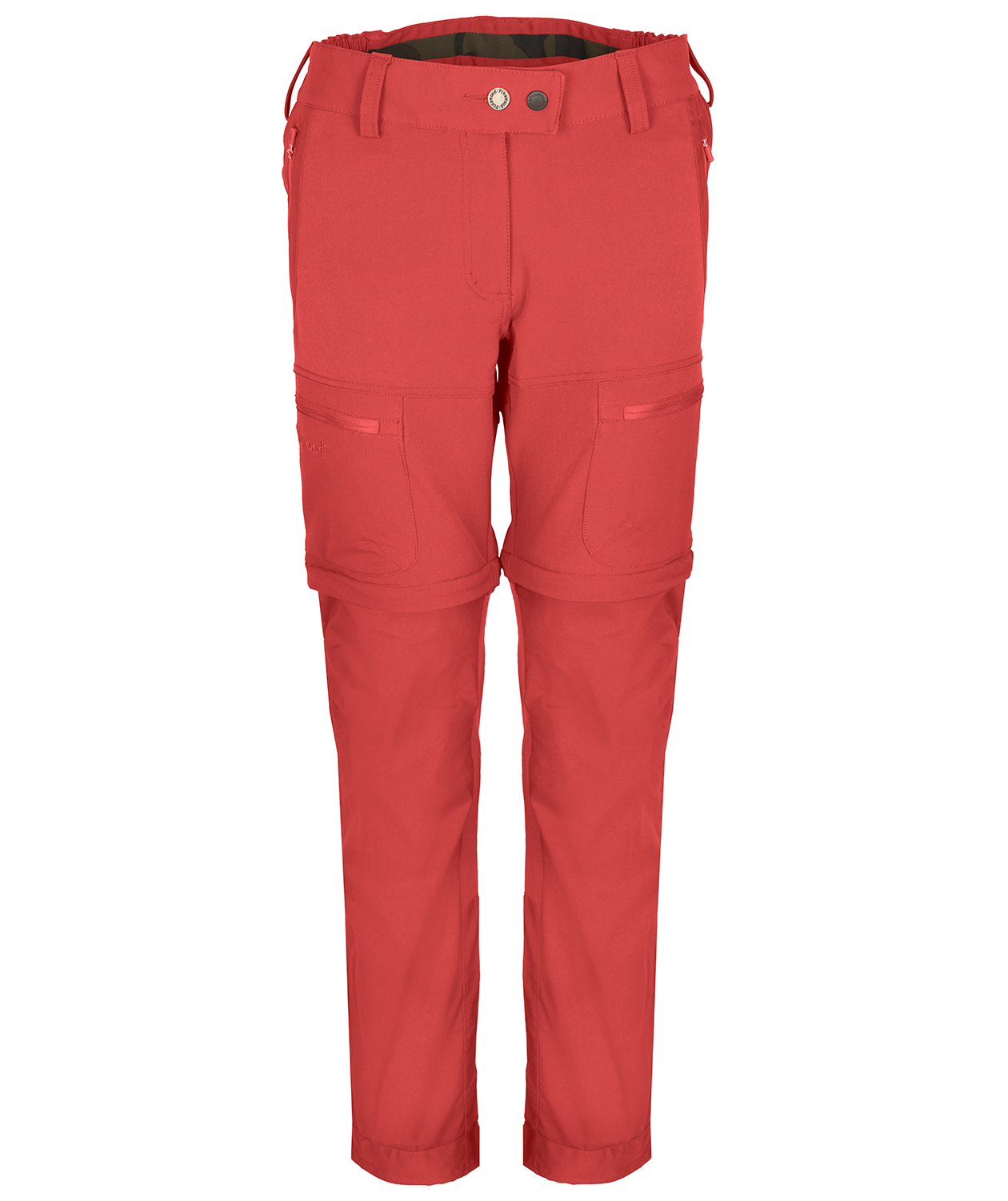 Pinewood&nbsp;Finnveden Hybrid Zip-off damebukser, R&oslash;d, large image number 0
