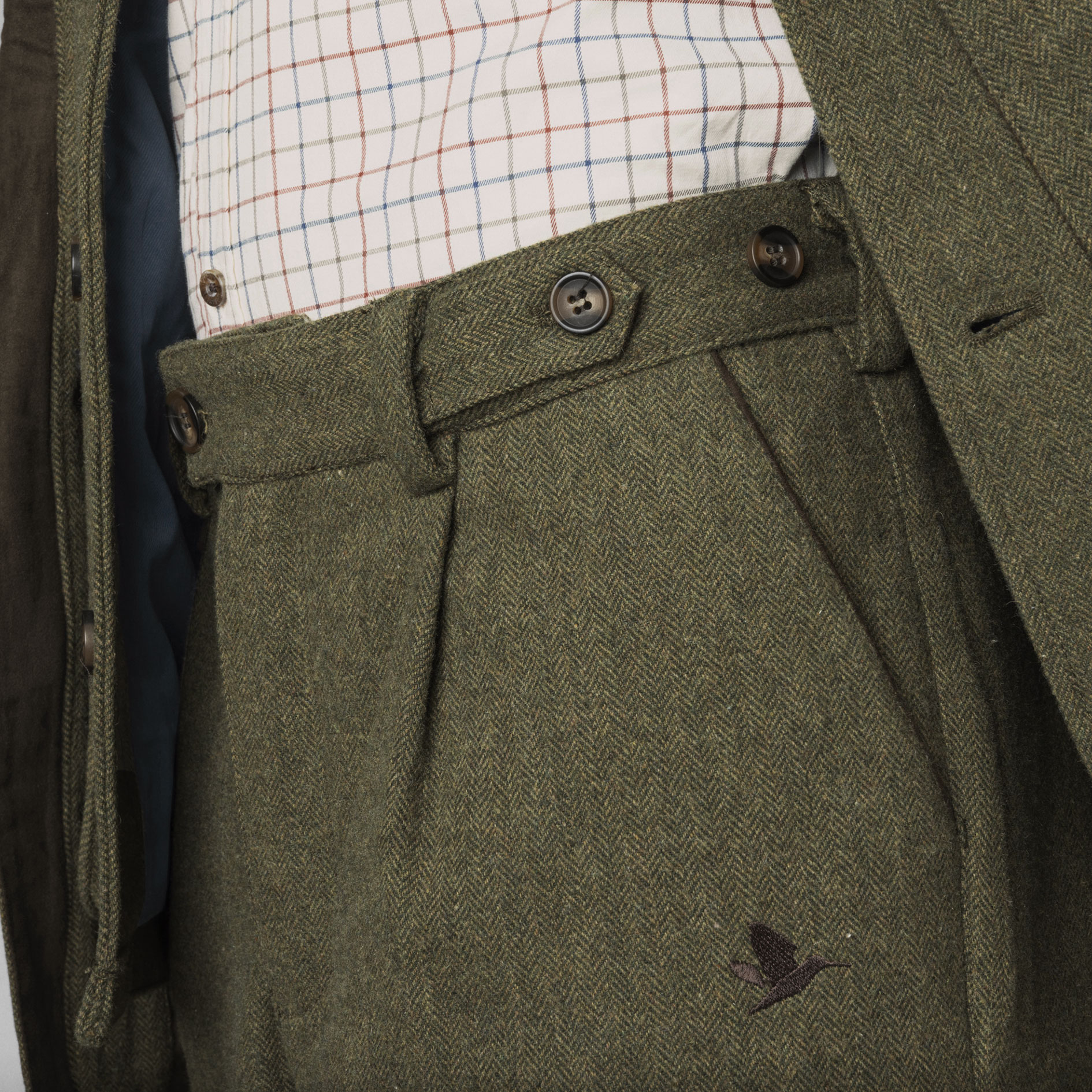 Seeland Hillside knickers med uld, Moss green, large image number 5