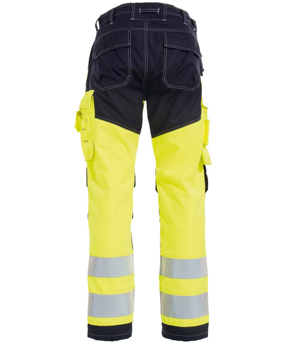 Tranemo Tera TX Damen Arbeitshose, Hi-vis gelb/marineblau, large image number 1