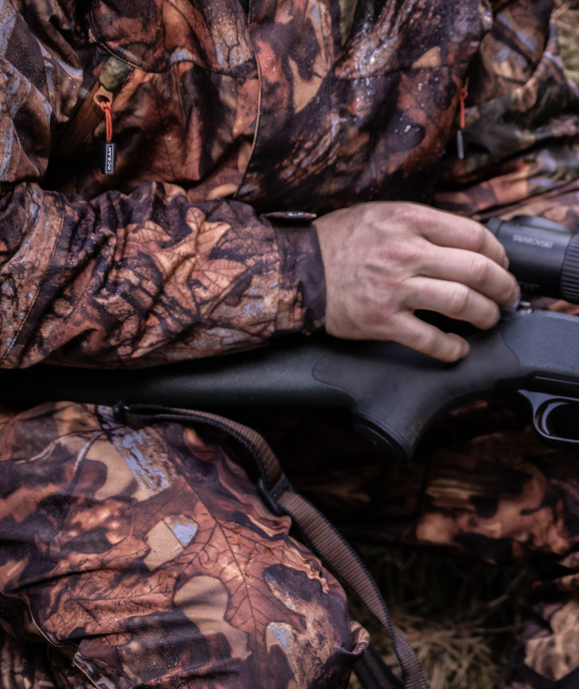 Ocean Outdoor High Performance rain jacket, Camouflage, large image number 15