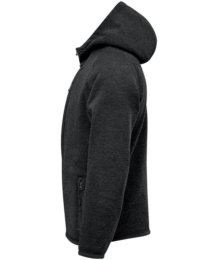 Stormtech Avalanche knitted jacket, Black mottled, large image number 4