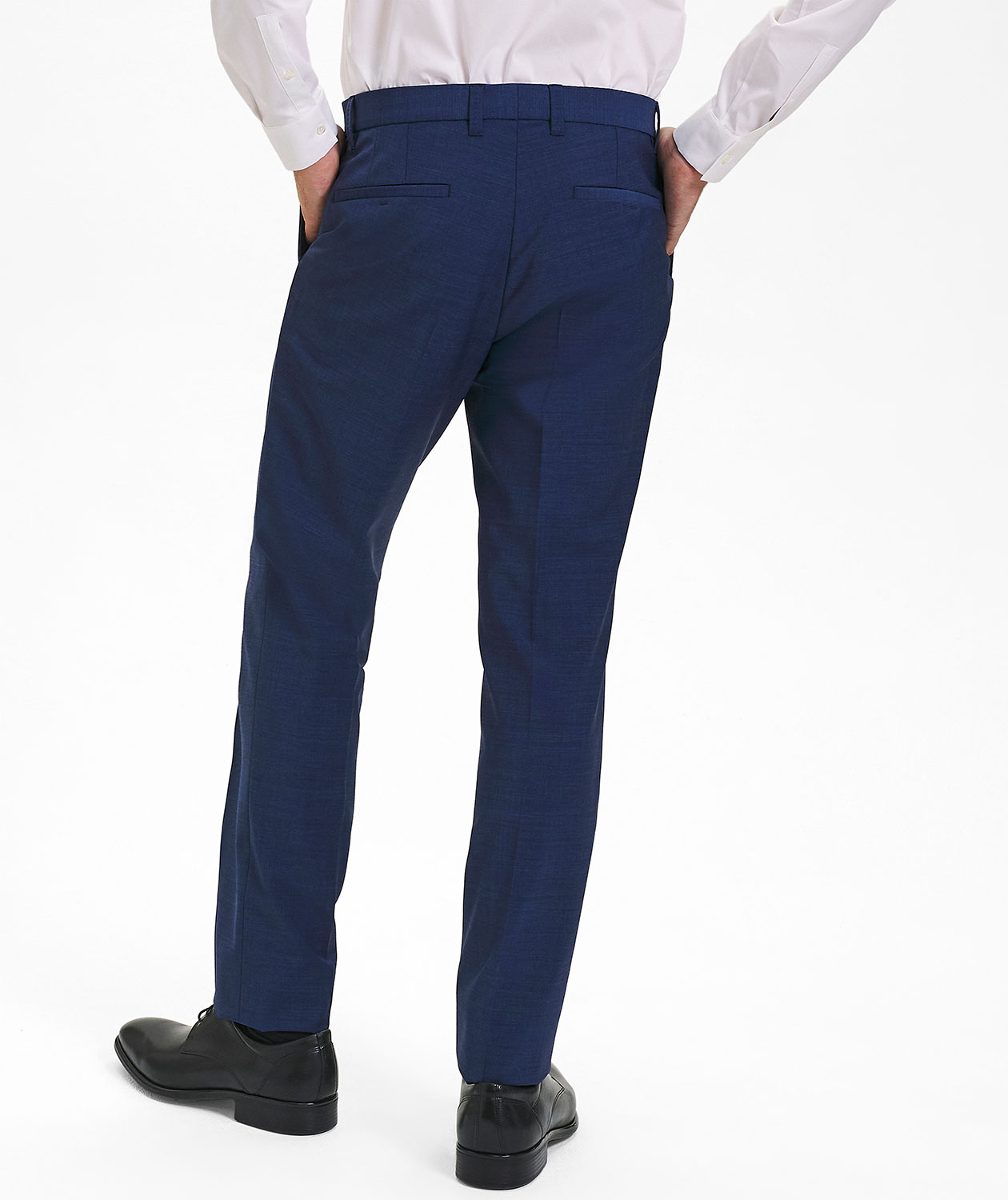 Sunwill Weft Stretch Modern fit ull byxa, Mellanbl&aring;, large image number 3