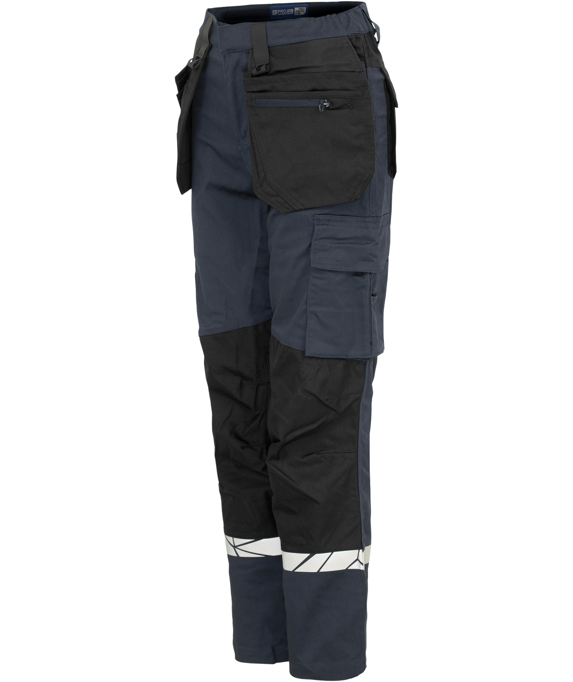 ProJob women's craftsman trousers 7513, Marine Blue/Black, large image number 5