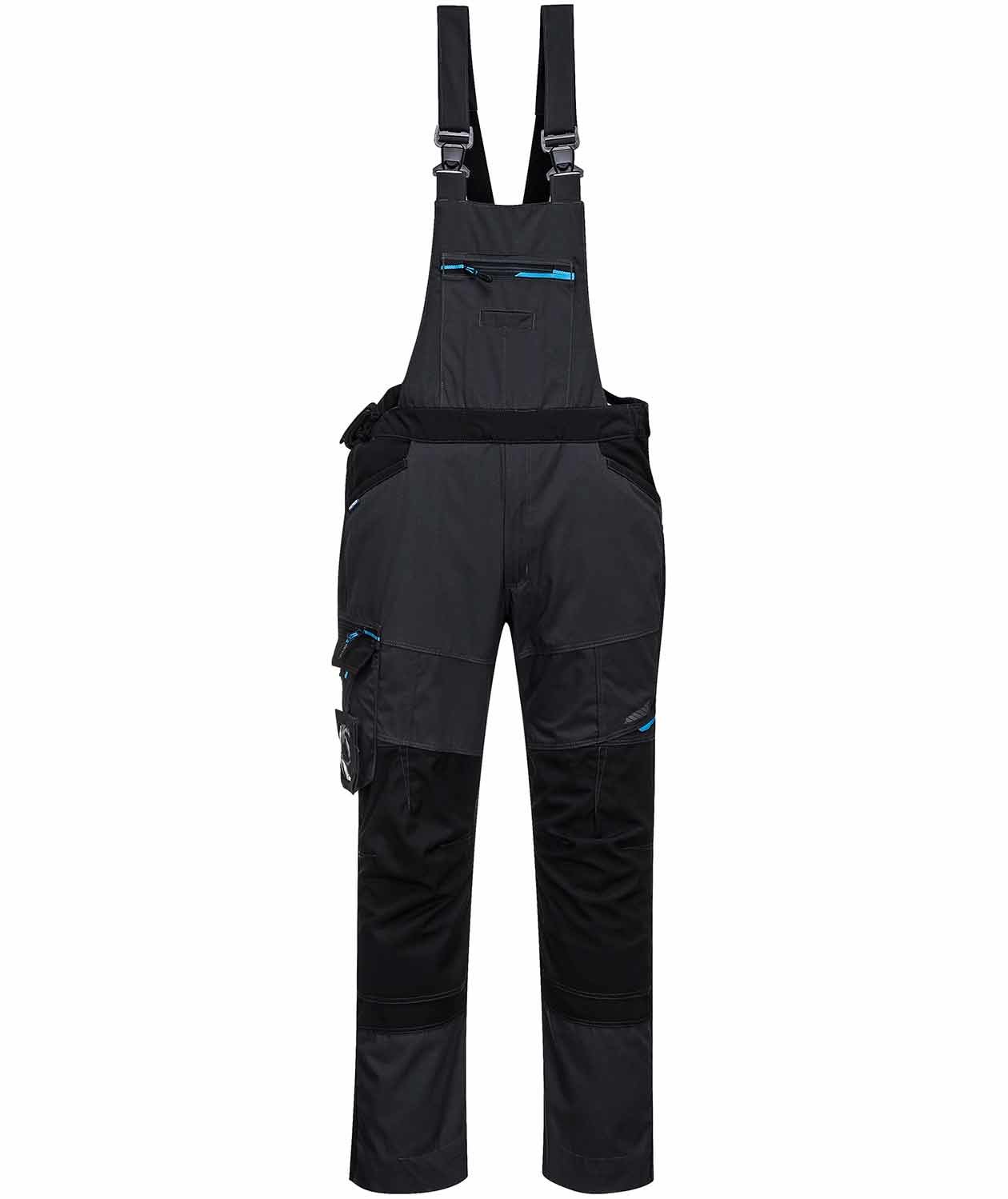 Portwest WX3 arbetsh&auml;ngselbyxa full stretch, Metallgr&aring;