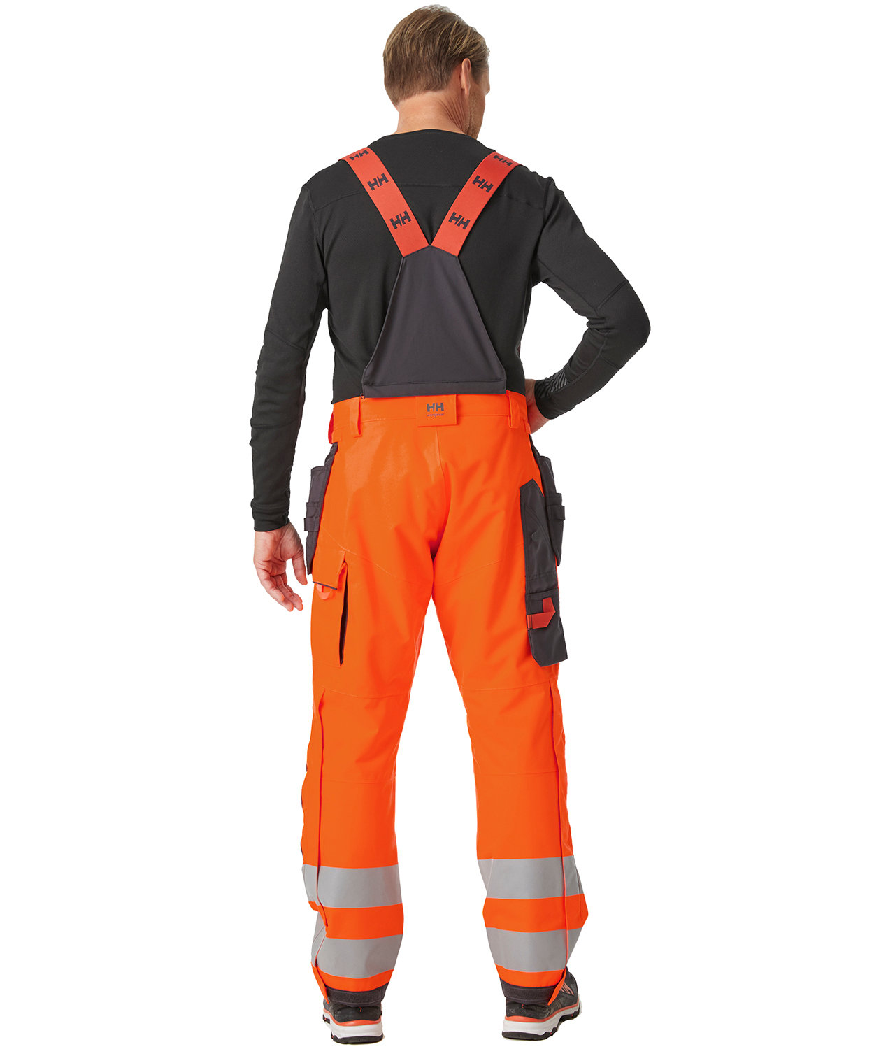 Helly Hansen Alna 2.0 winter trousers, Hi-vis Orange/charcoal, large image number 3