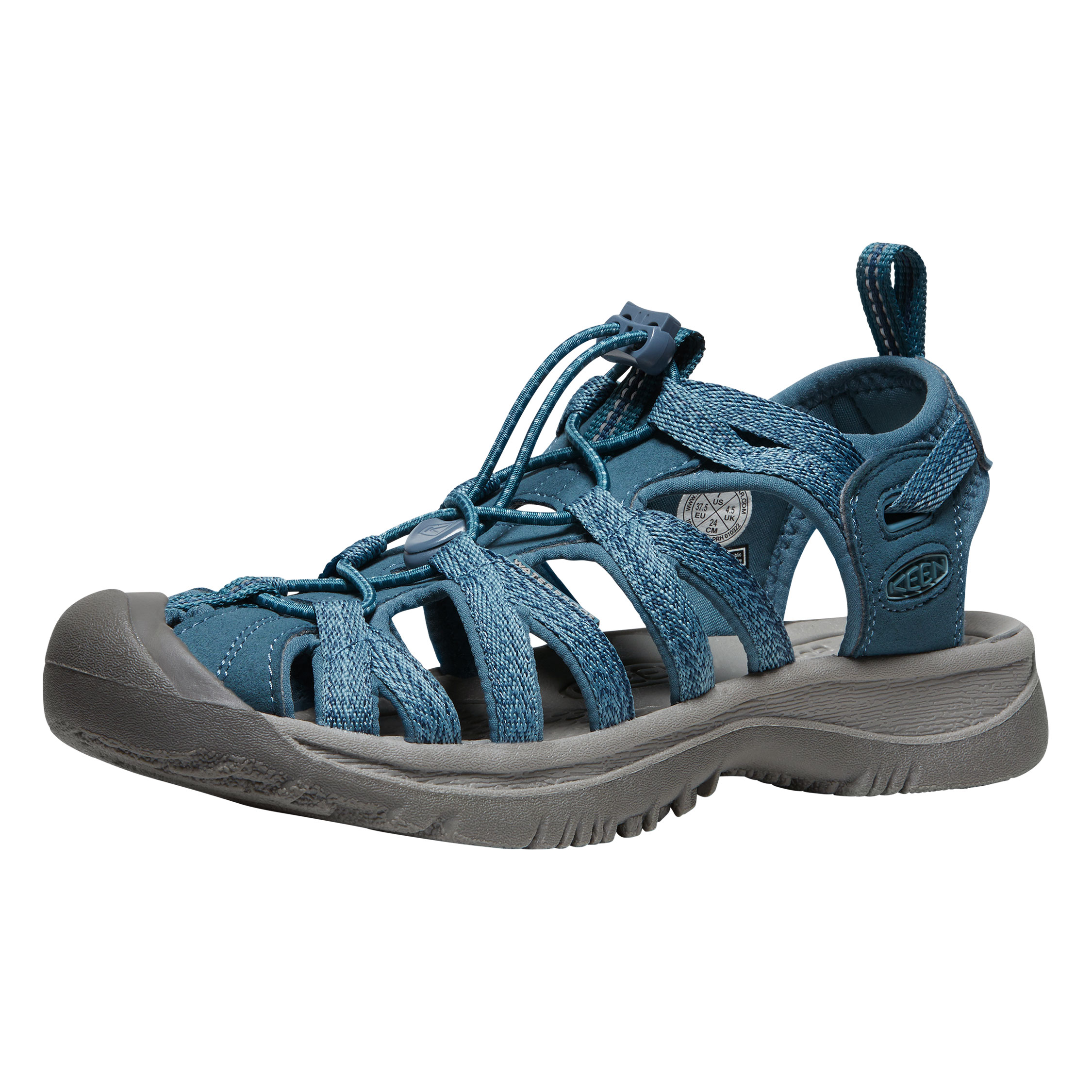 Keen Whisper women's sandals, Smoke blue, large image number 8